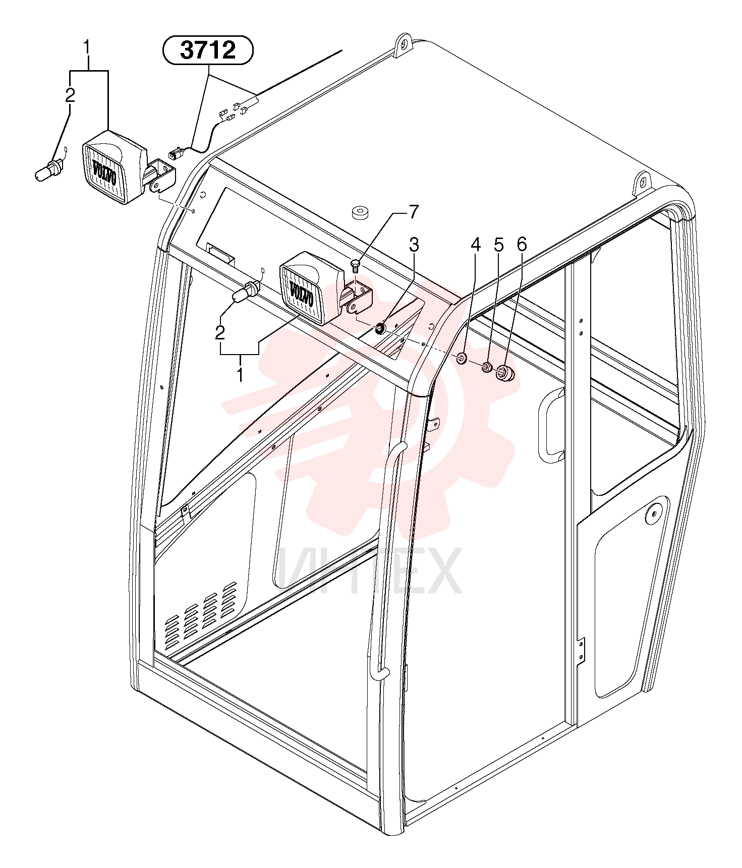 Фара VOE 11039847 (1)