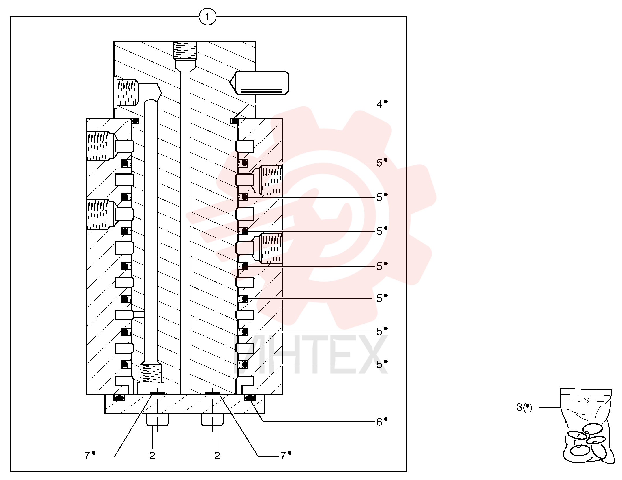 Swivel joint PJ 4900050