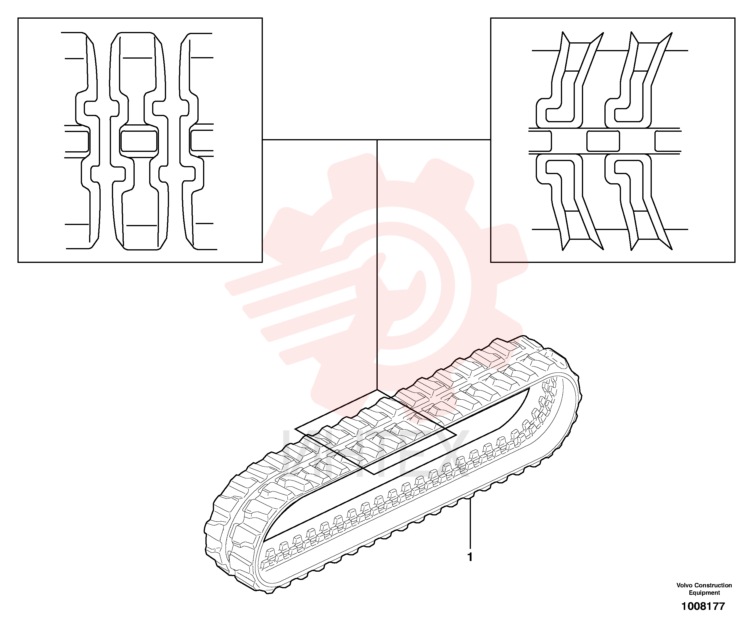 Track Assembly VOE 11806163
