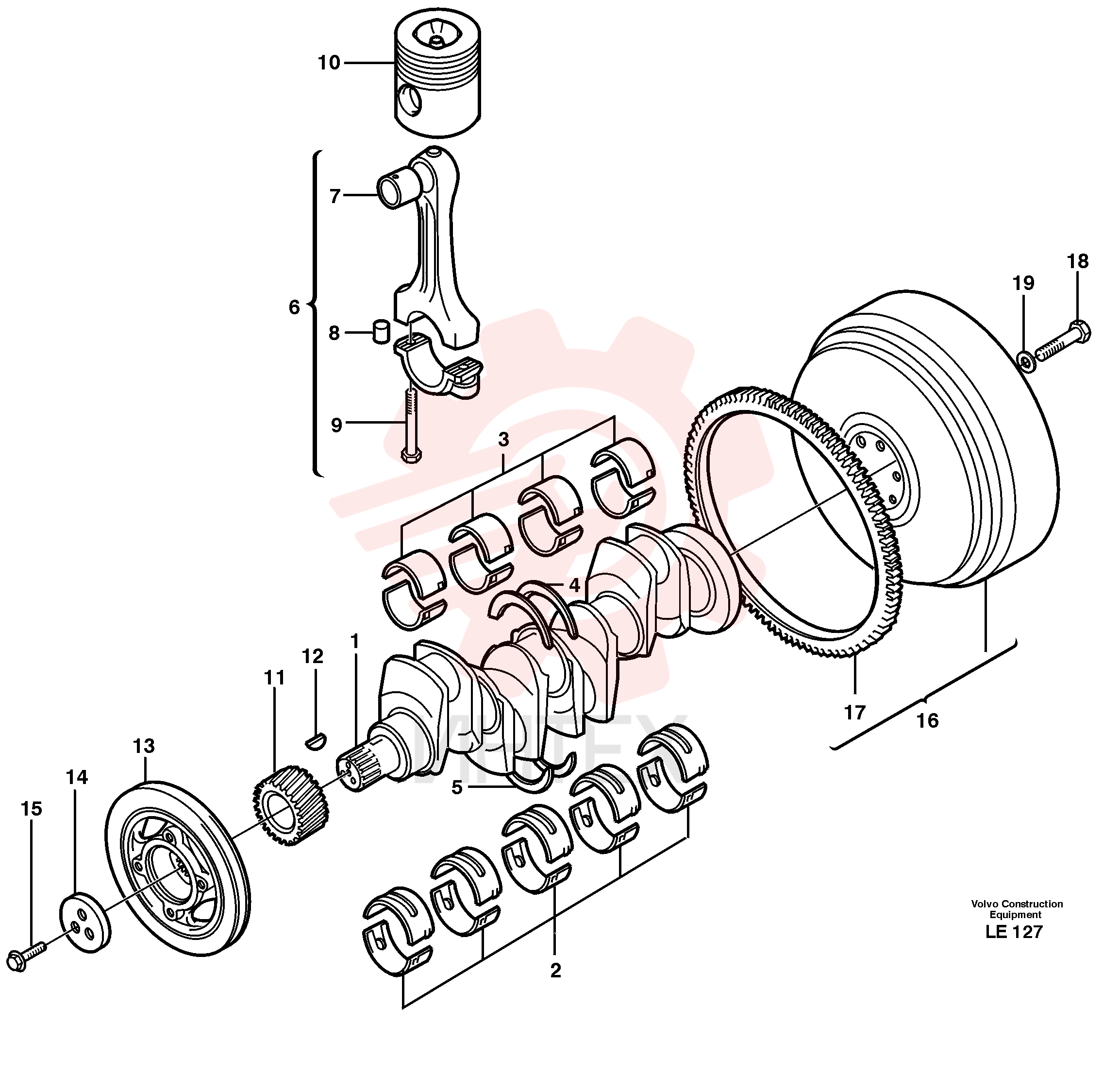 Mn Bearing Kit VOE 483351