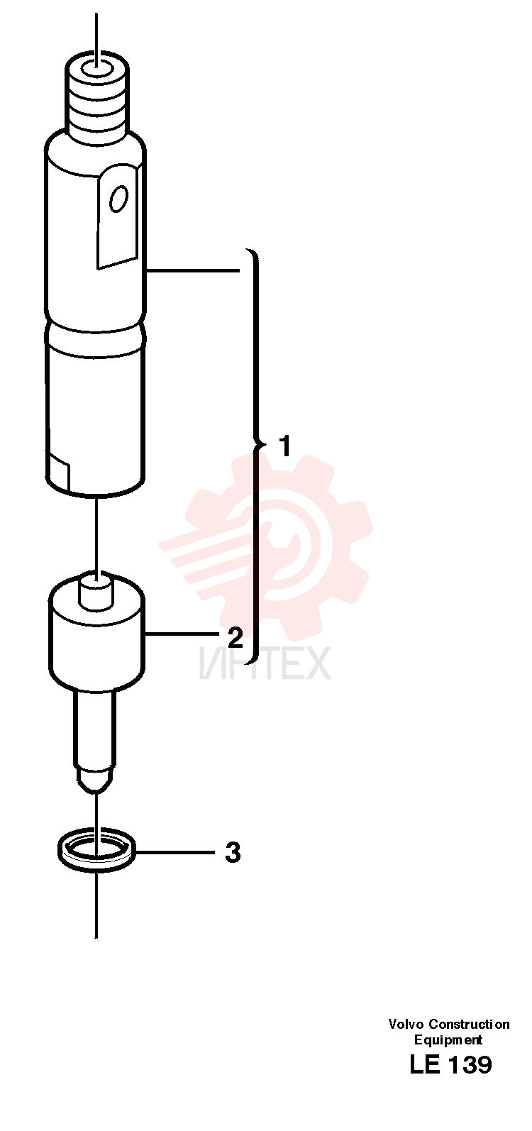 Nozzle VOE 11705441