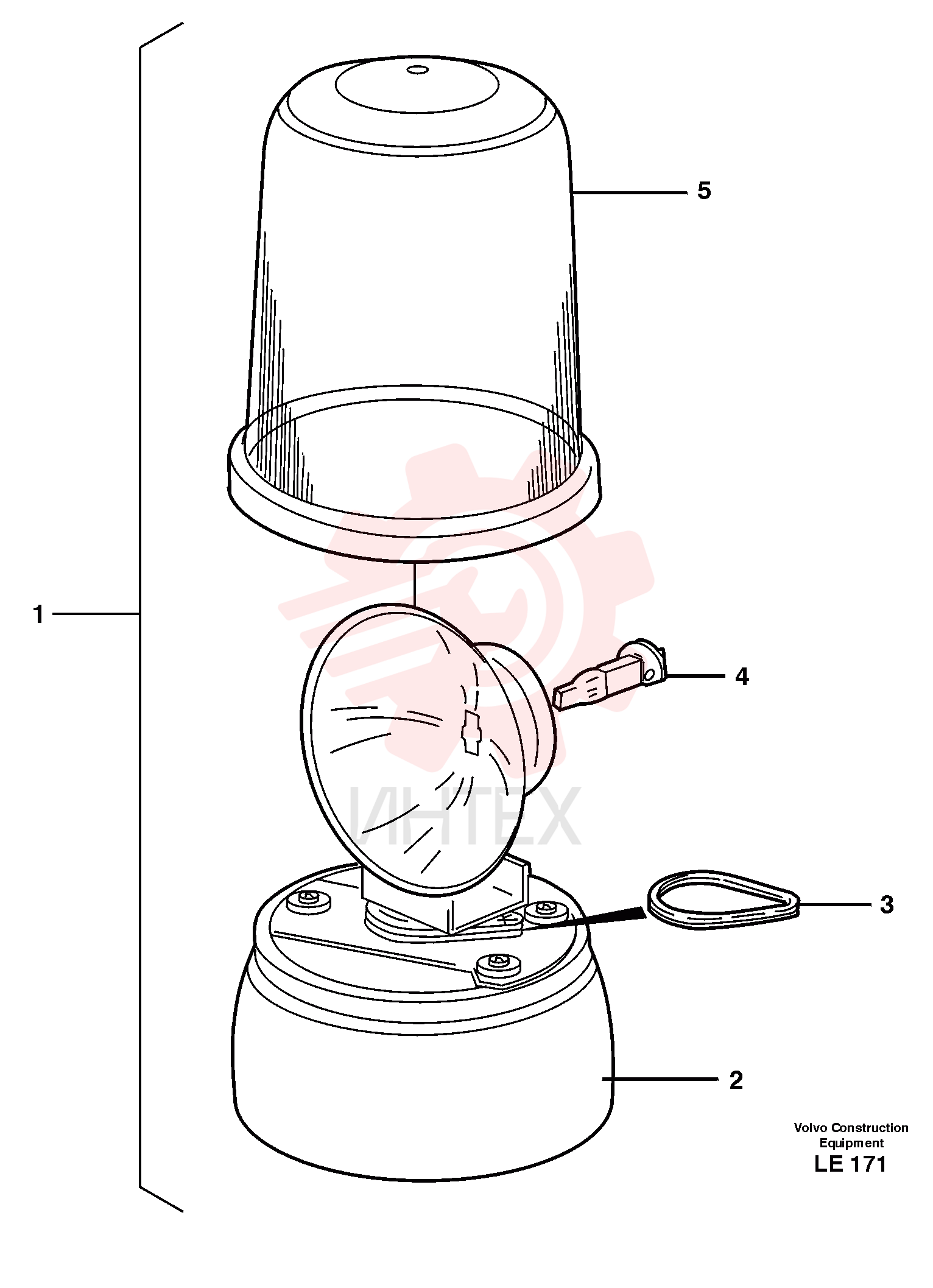 Rotating Beacon VOE 11039291