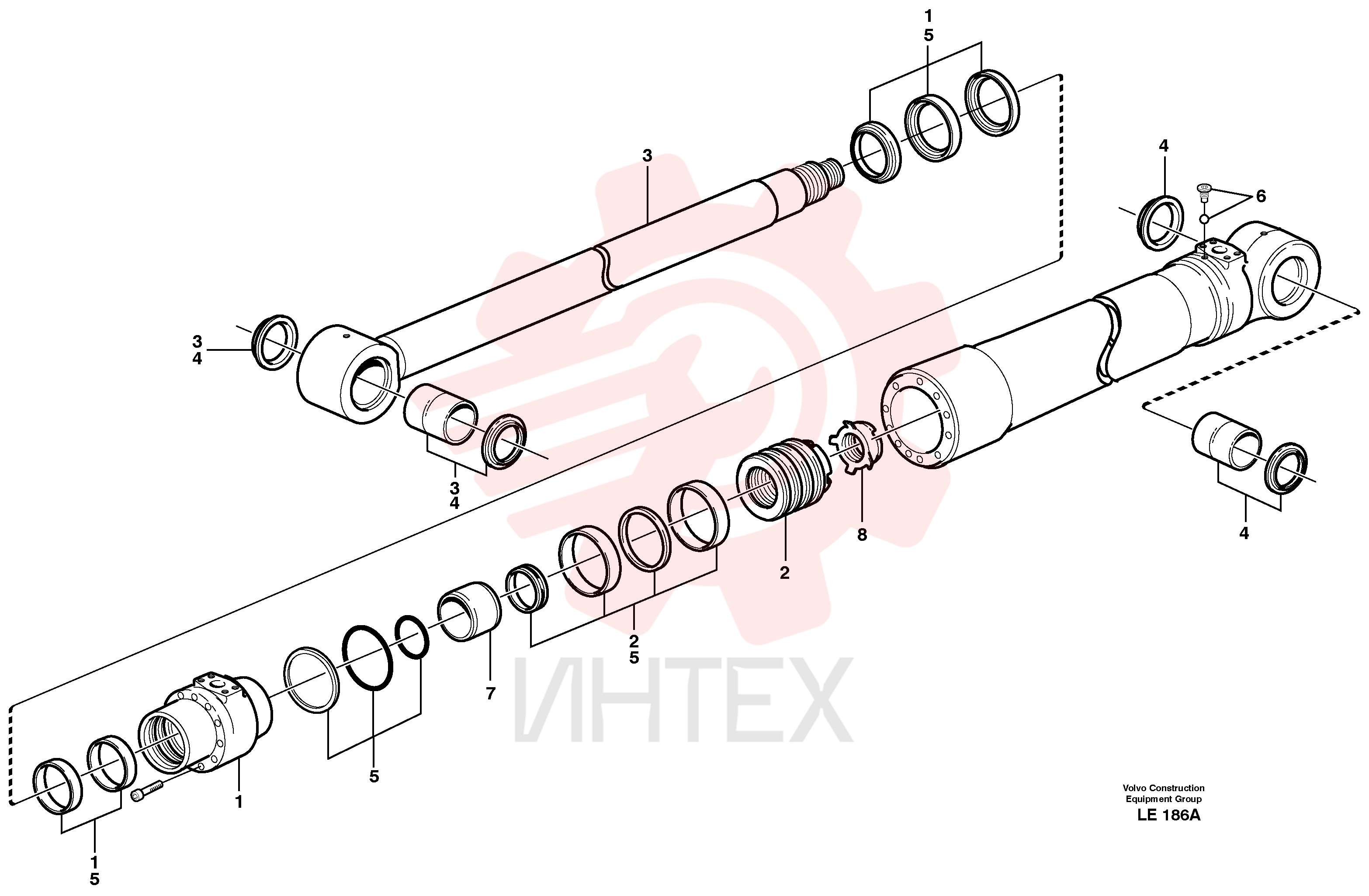 Sealing kit VOE 11714560