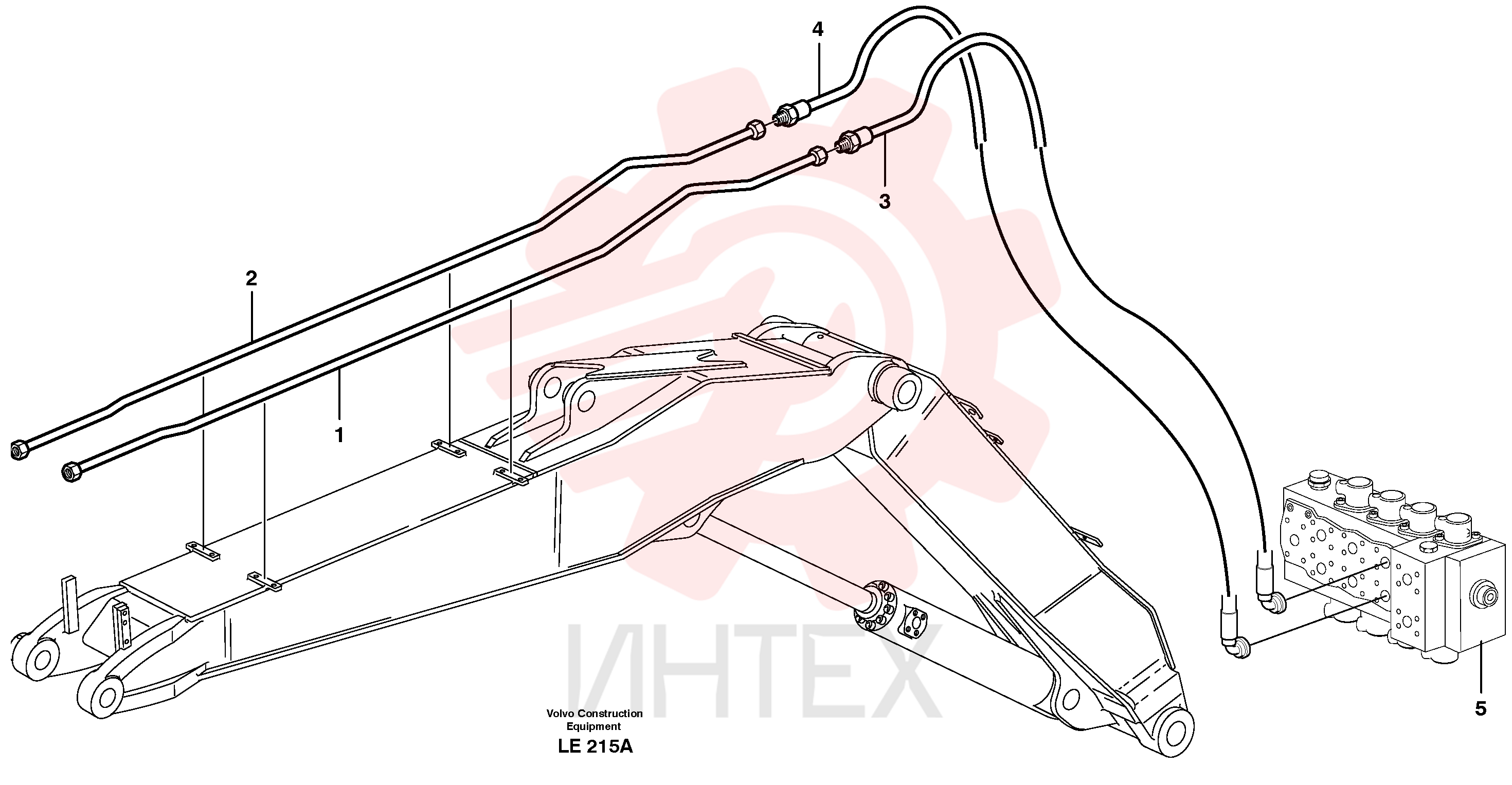 Tube Assembly VOE 14372700