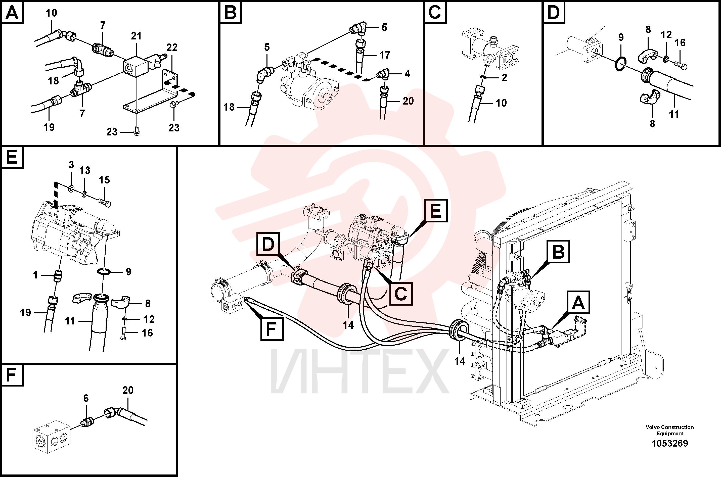 Сальник VOE 14536080 (2)