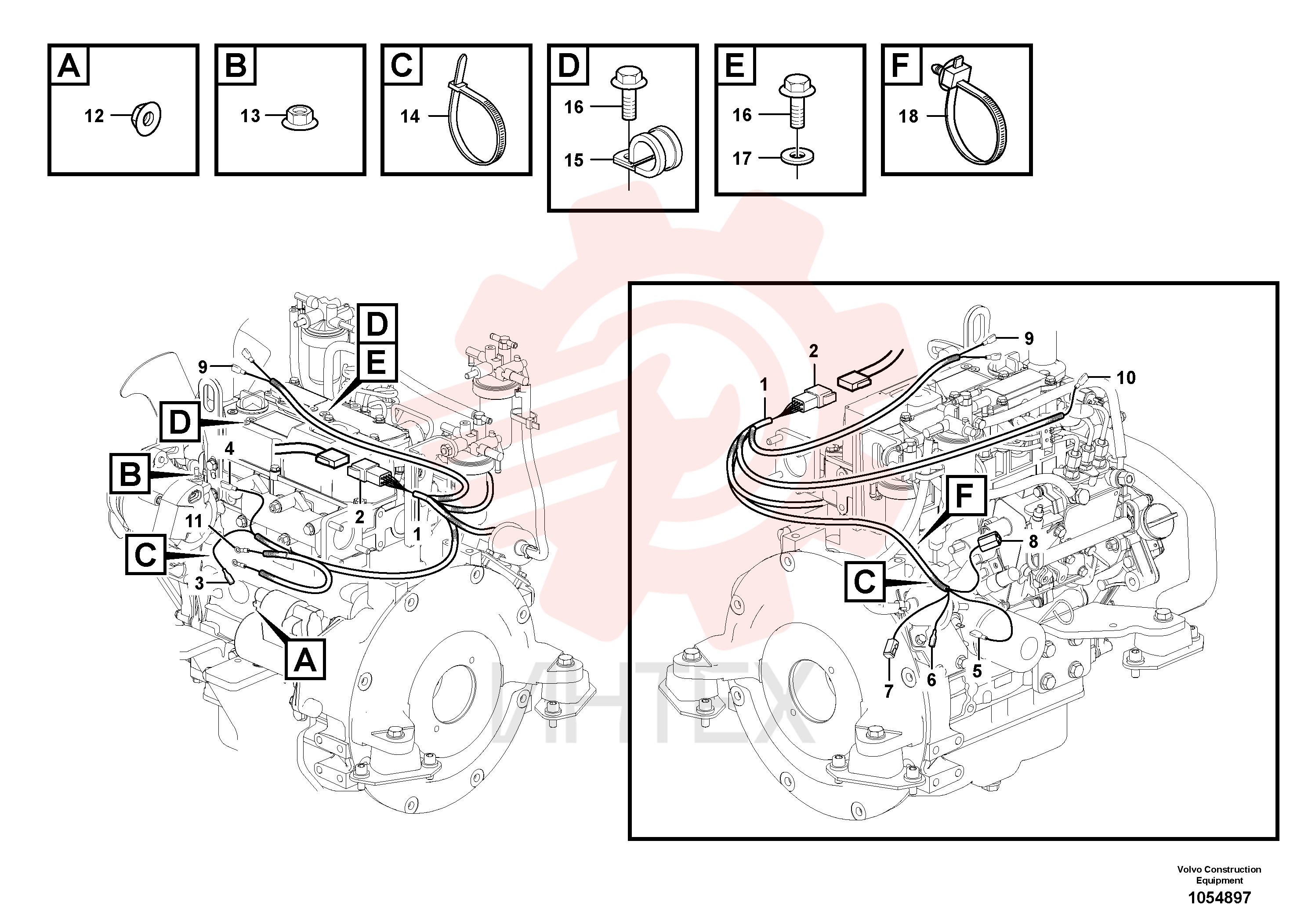 Cable harness