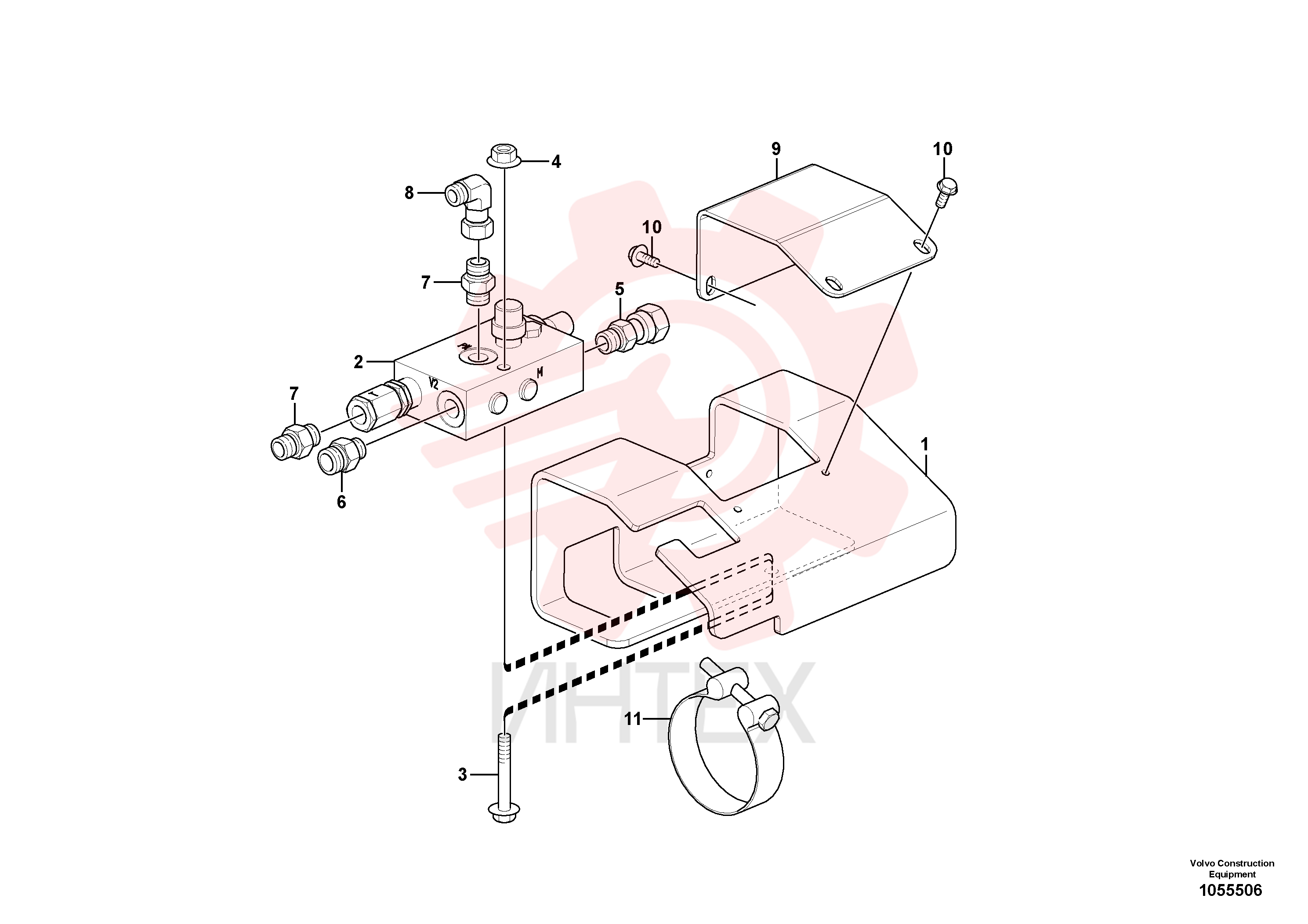 Flange screw