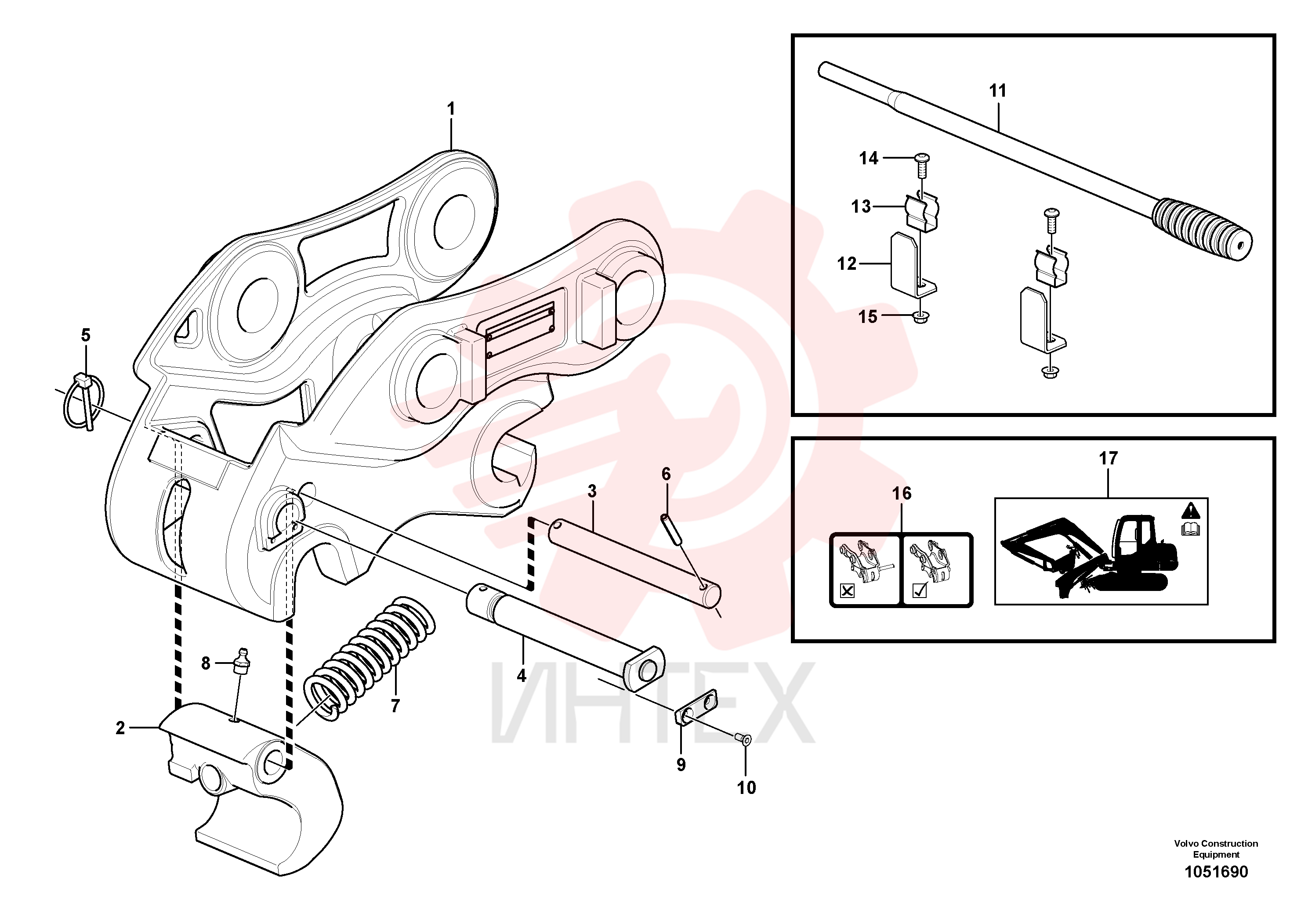 Quick connecting kit