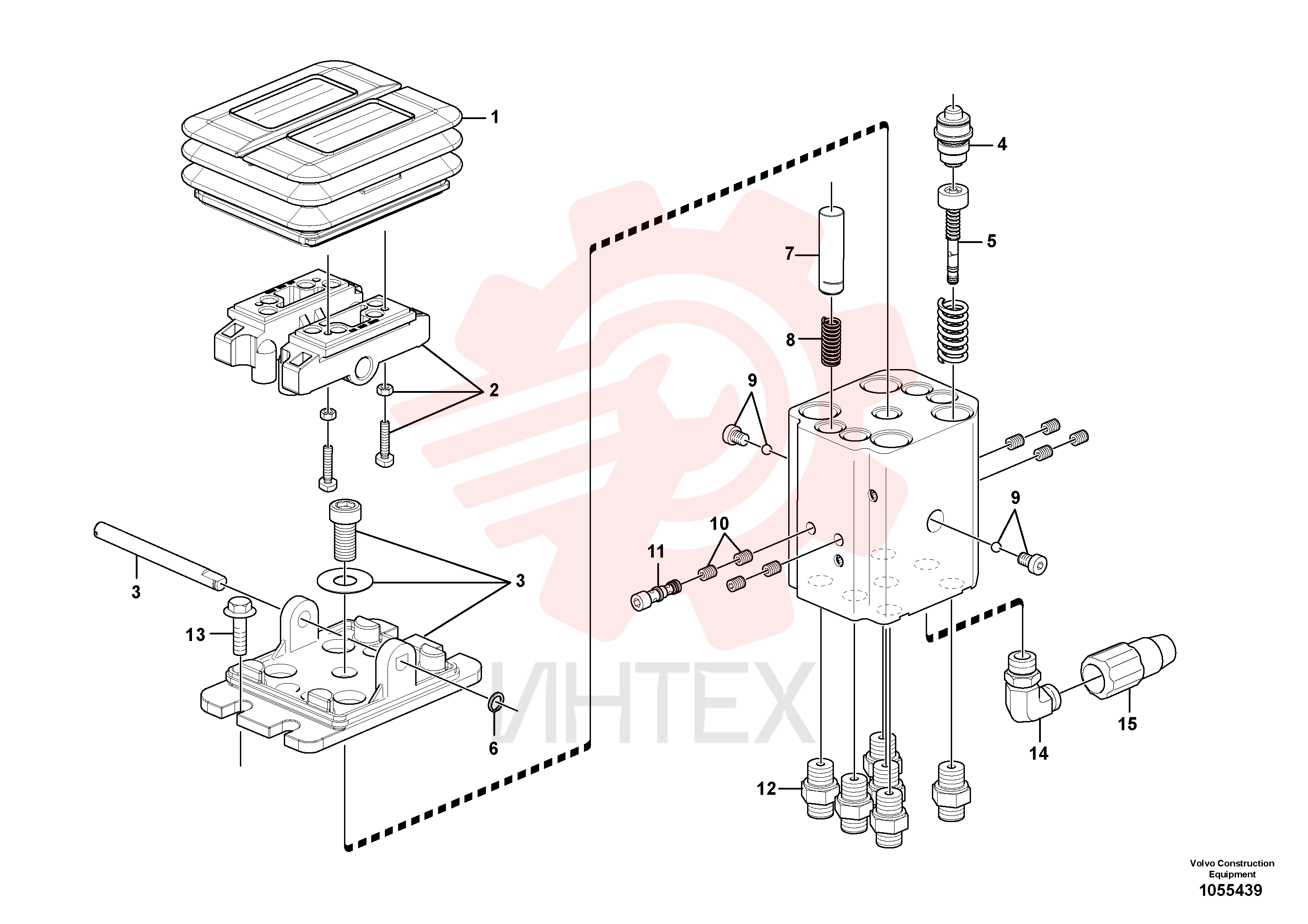 Remote control valve