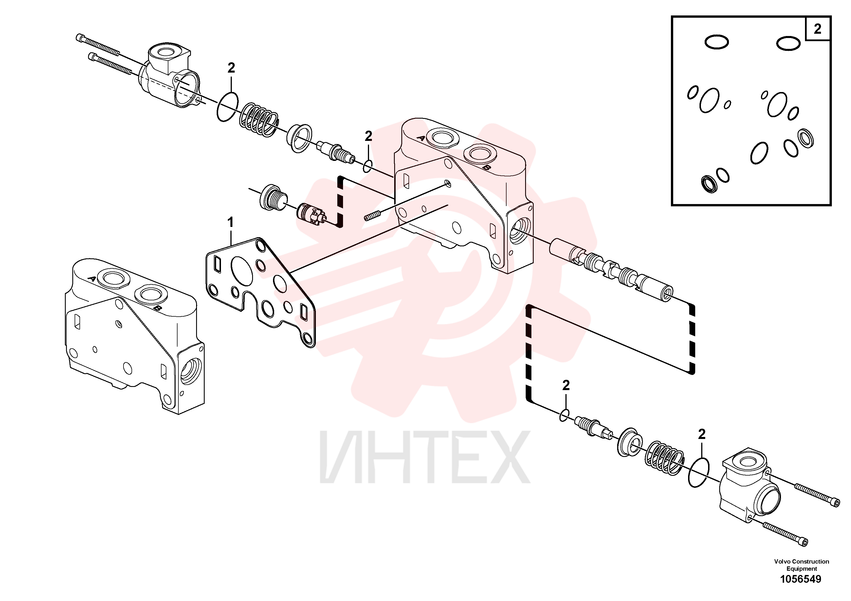 Direction valve