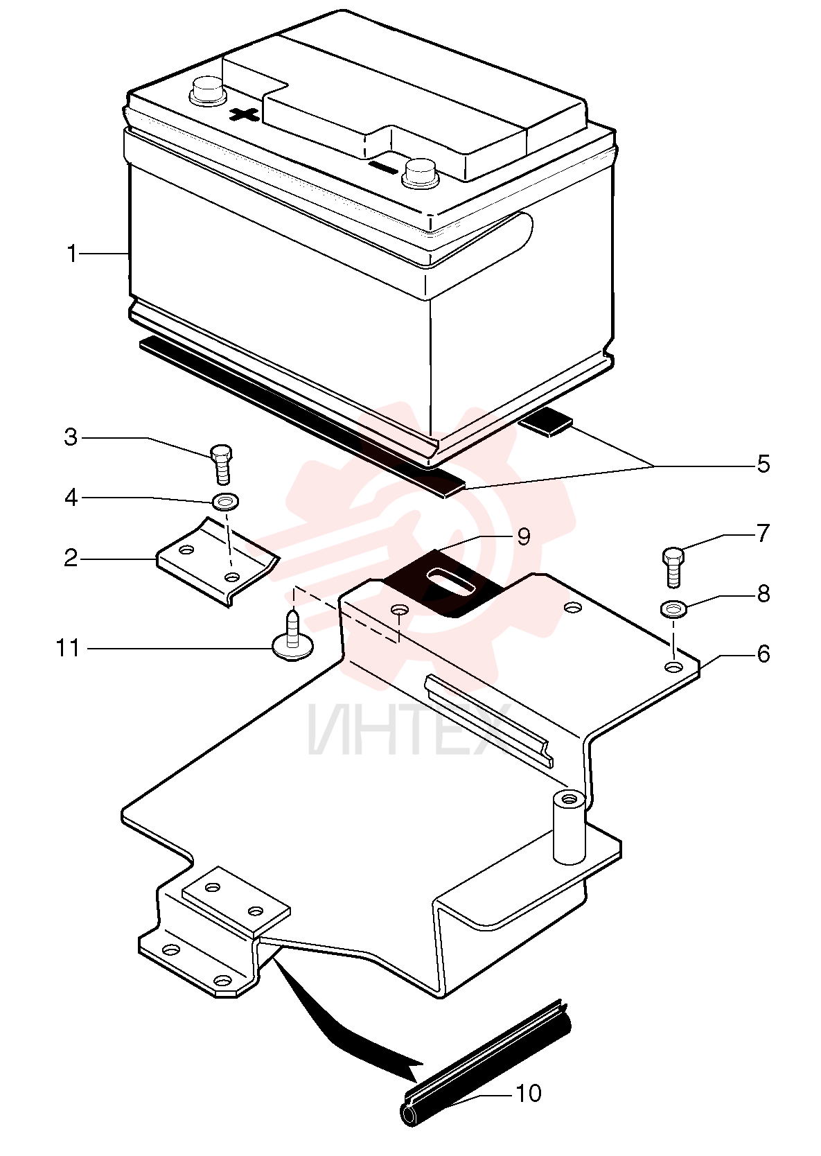 Dry battery