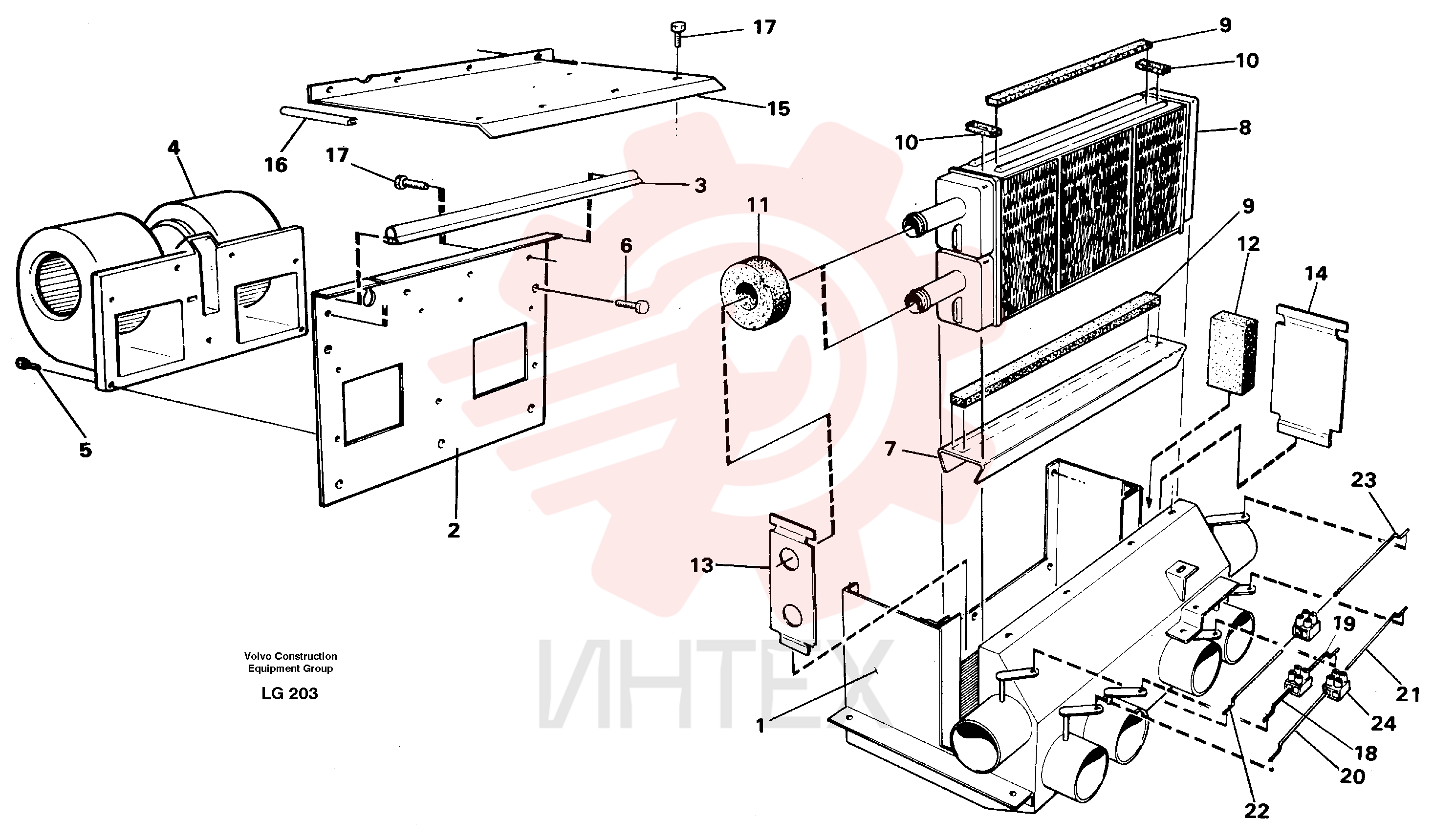 Cab heater