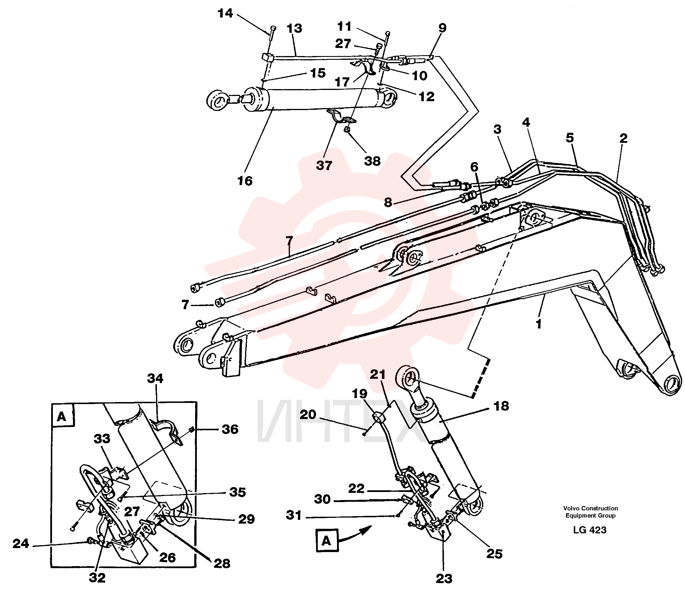 Flange half VOE 14048189 (2)