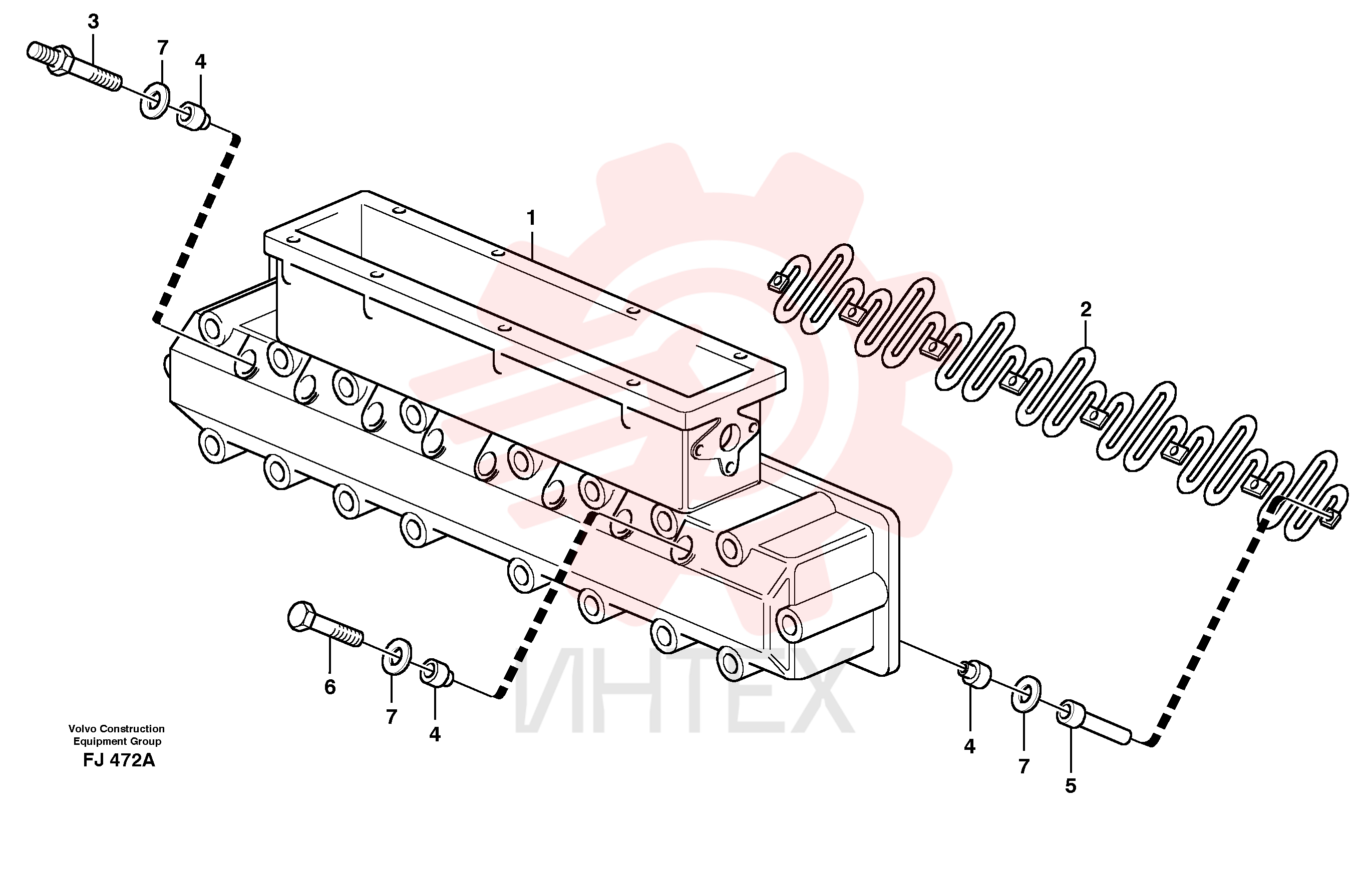 Inlet Pipe VOE 848548 (1)