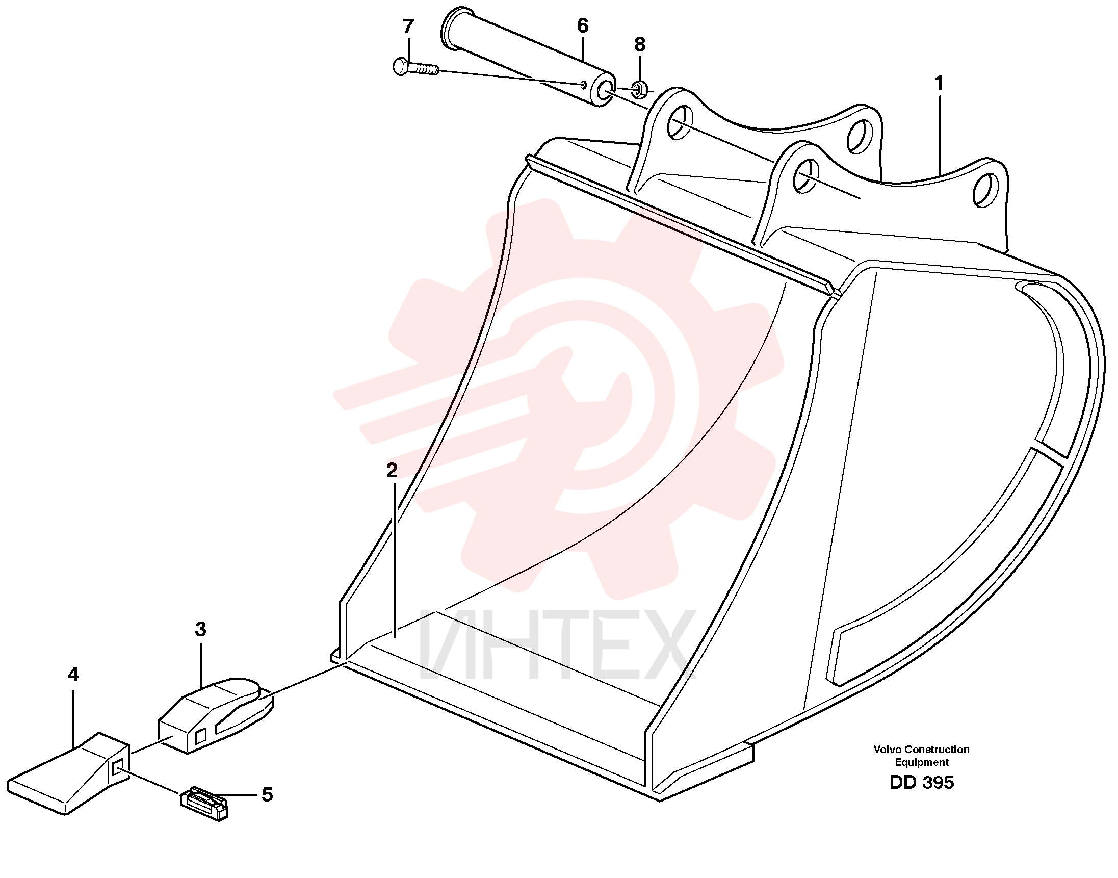 Ковш VOE 14377758