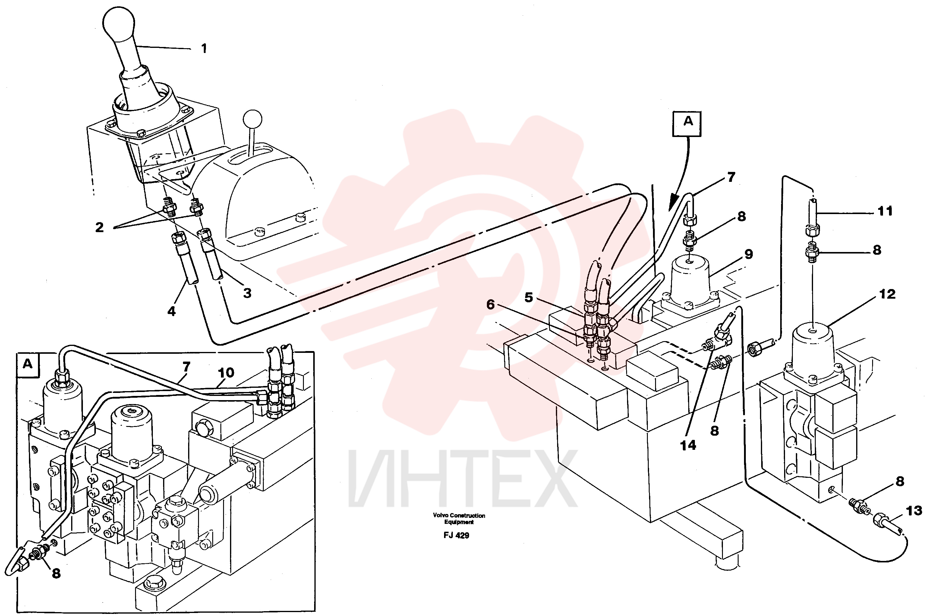 Marking strip VOE 14213126
