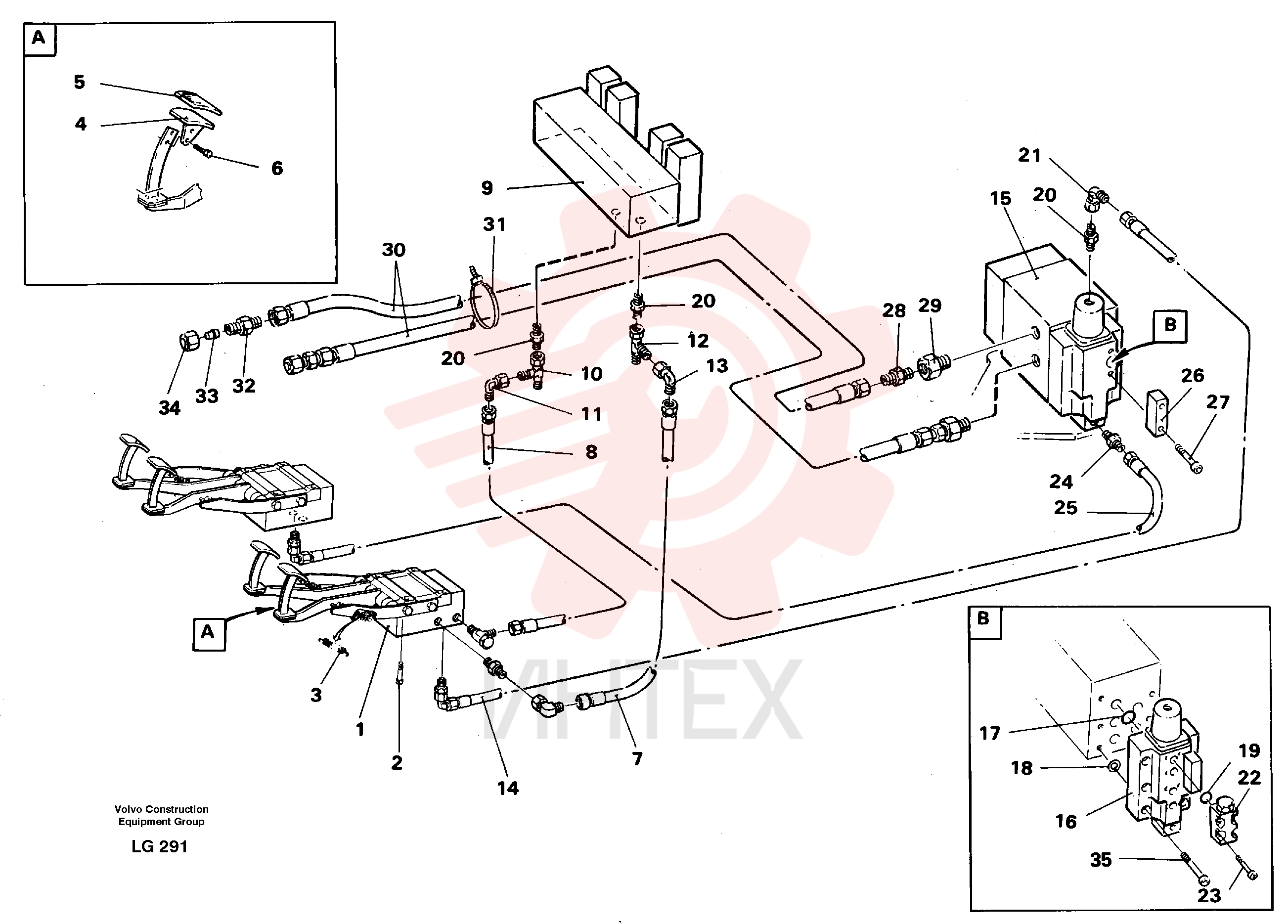 Marking strip VOE 14213153