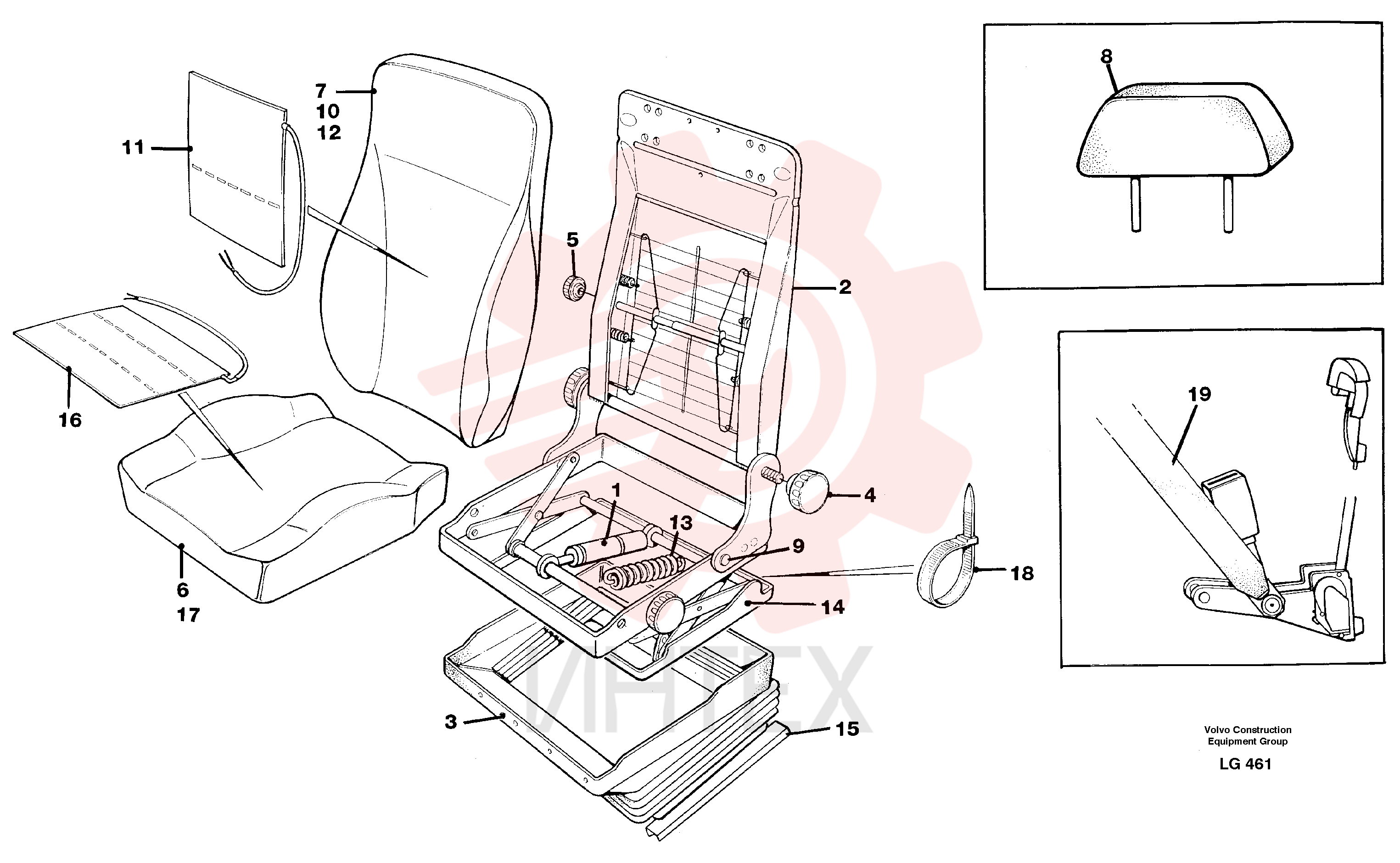 Operator's Seat VOE 14265475 (3)