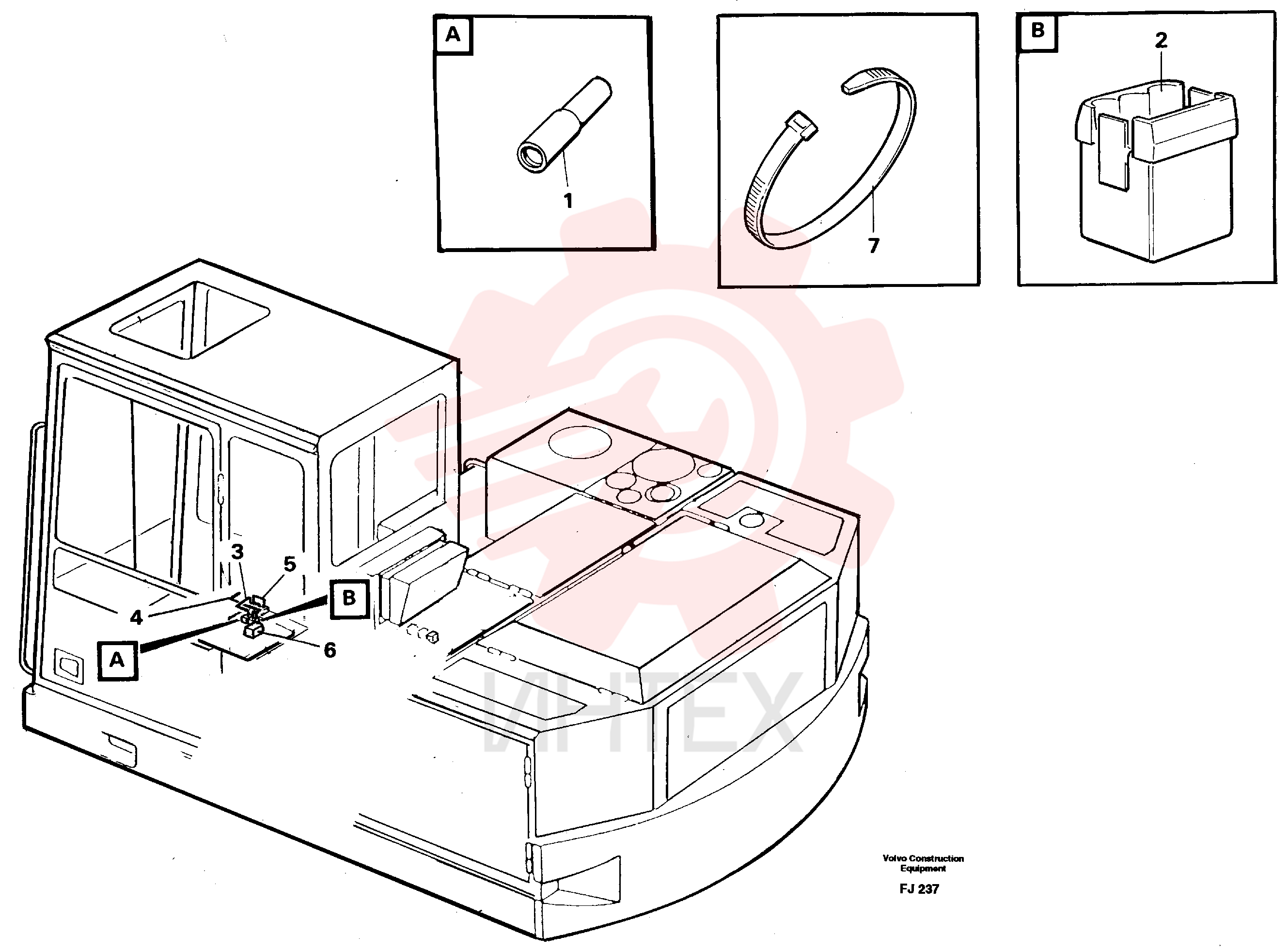 Pin Housing VOE 949583 (2)
