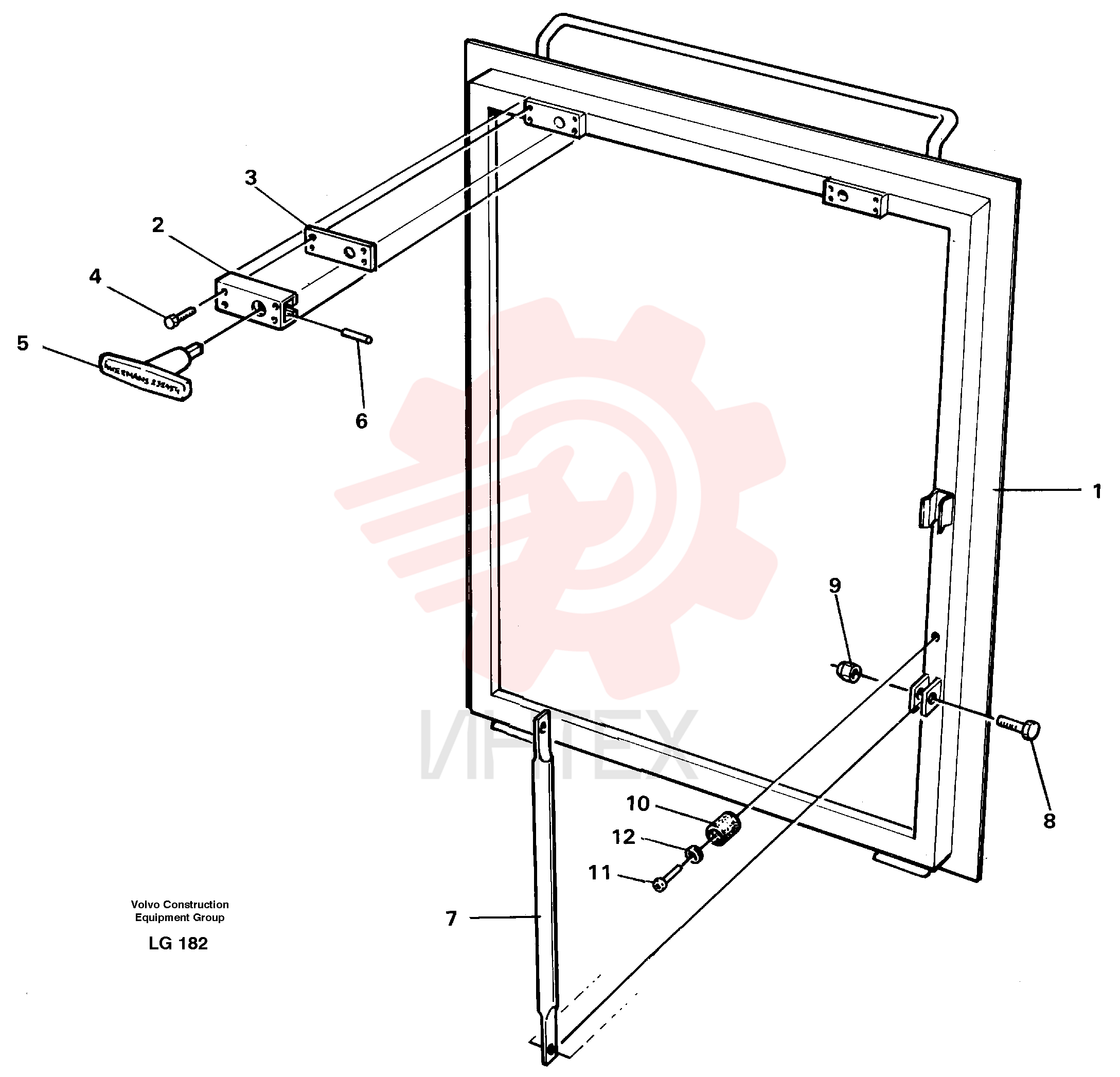 Roof hatch VOE 14255372 (2)