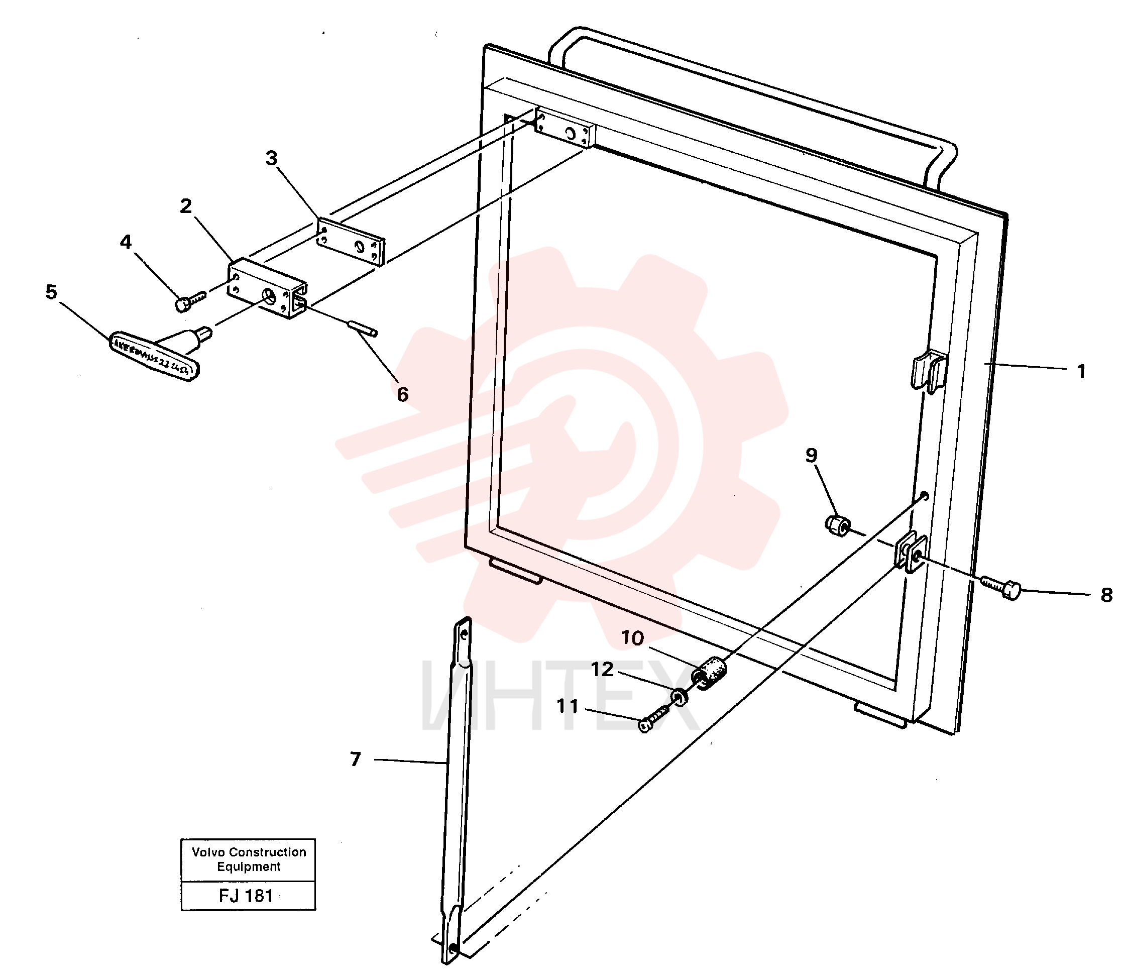 Roof hatch VOE 14255370 (1)