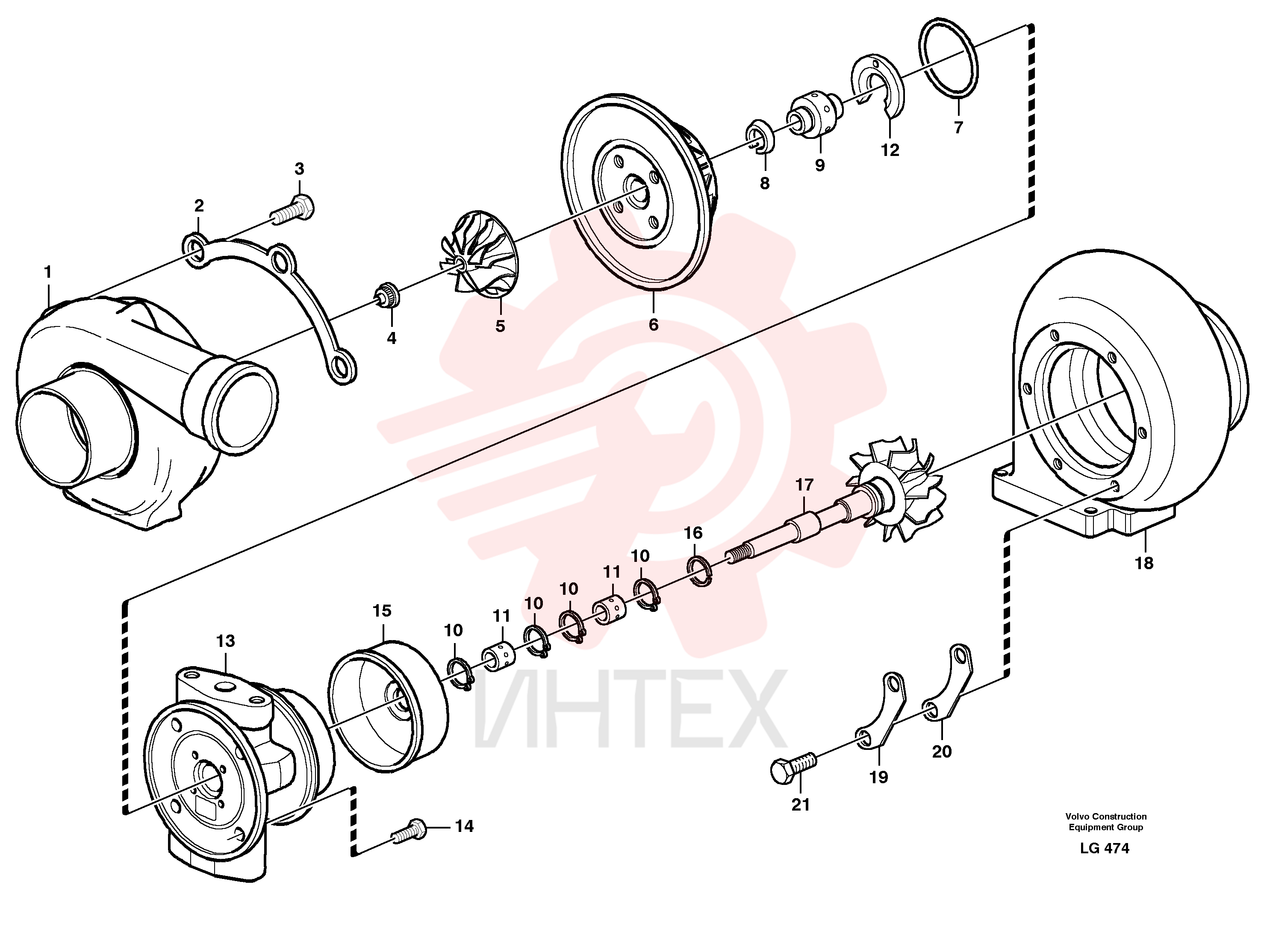 Rotor Unit VOE 1697154