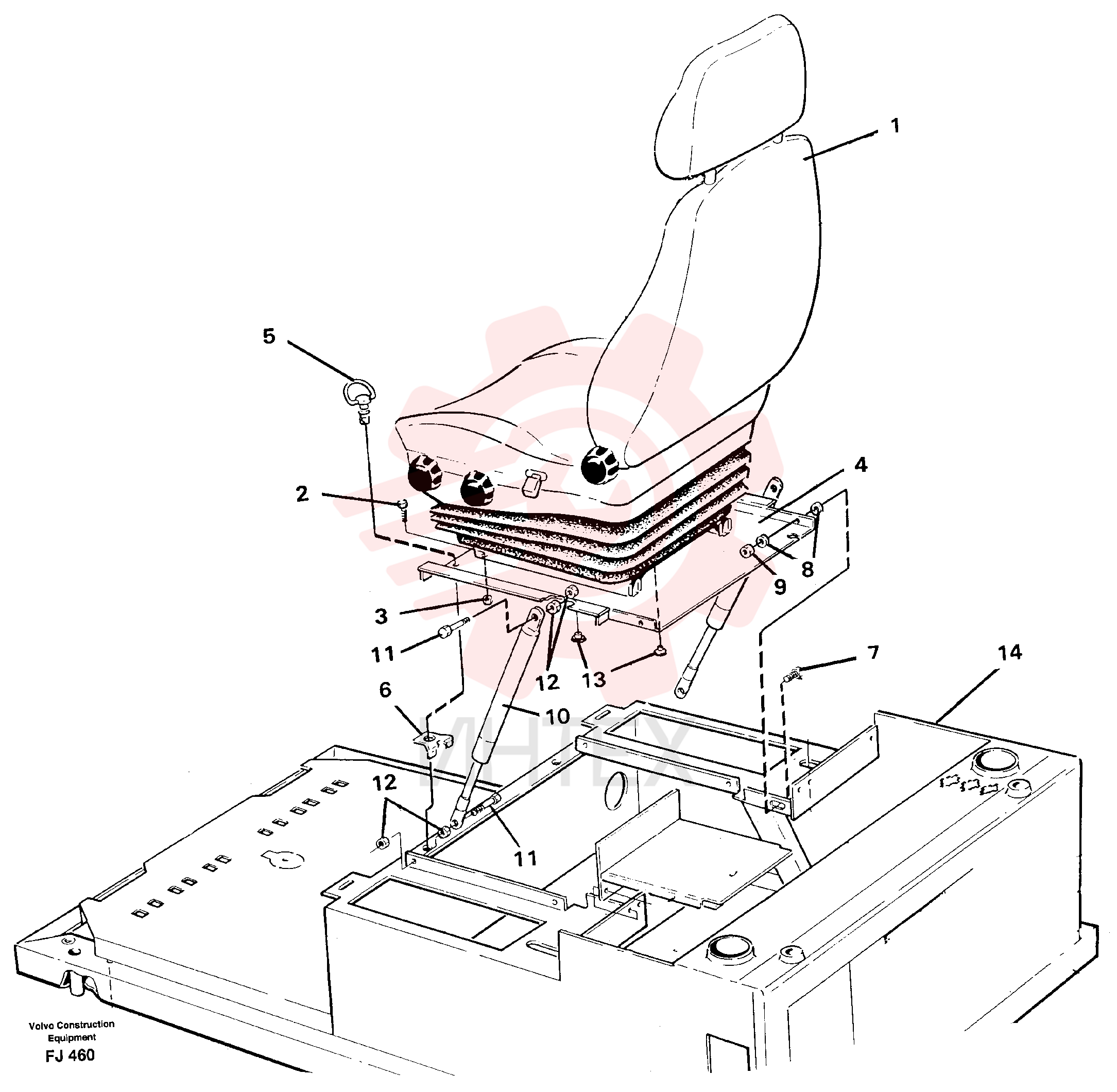Seat VOE 14265475 (1)