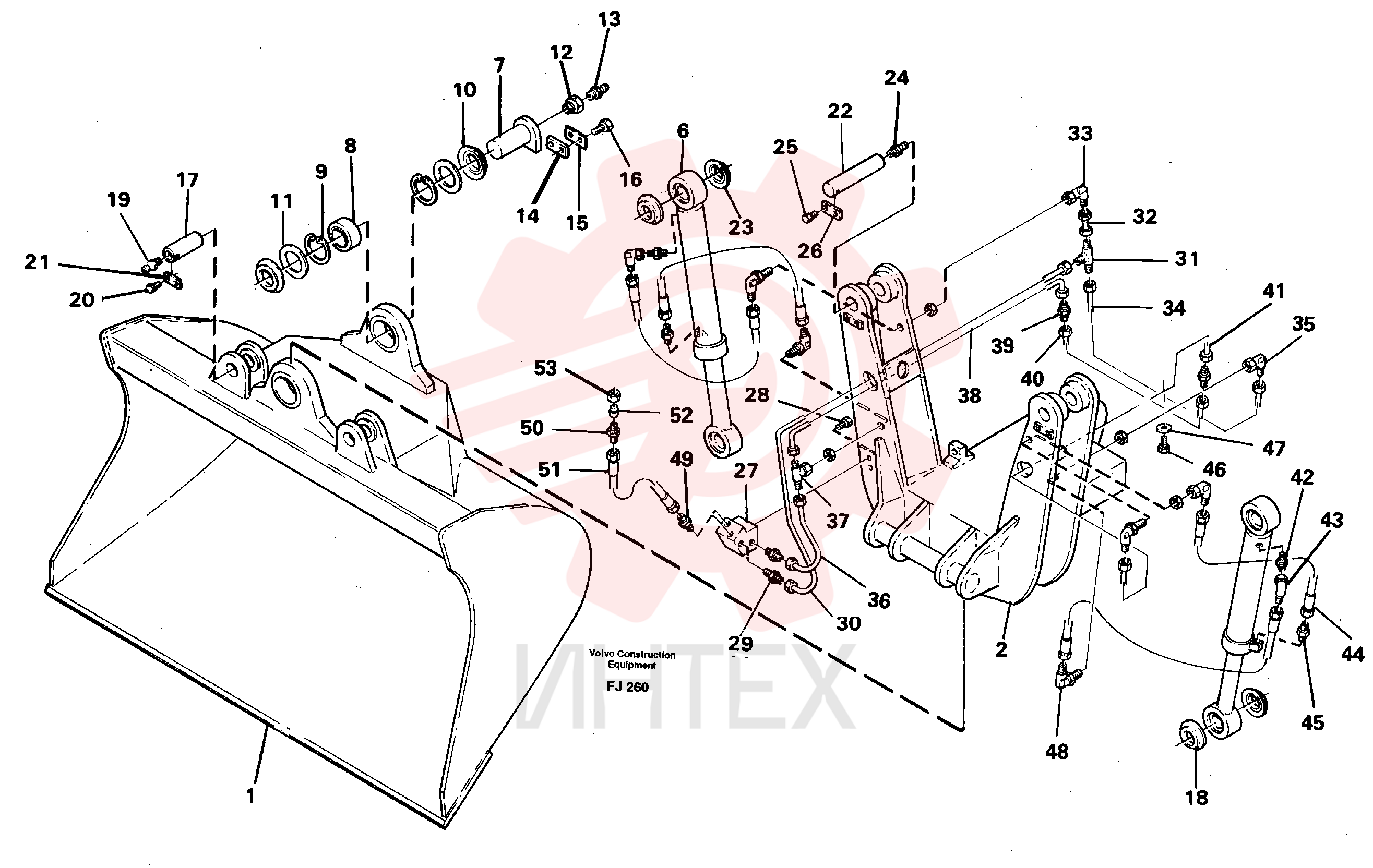 Slope bucket VOE 14247448