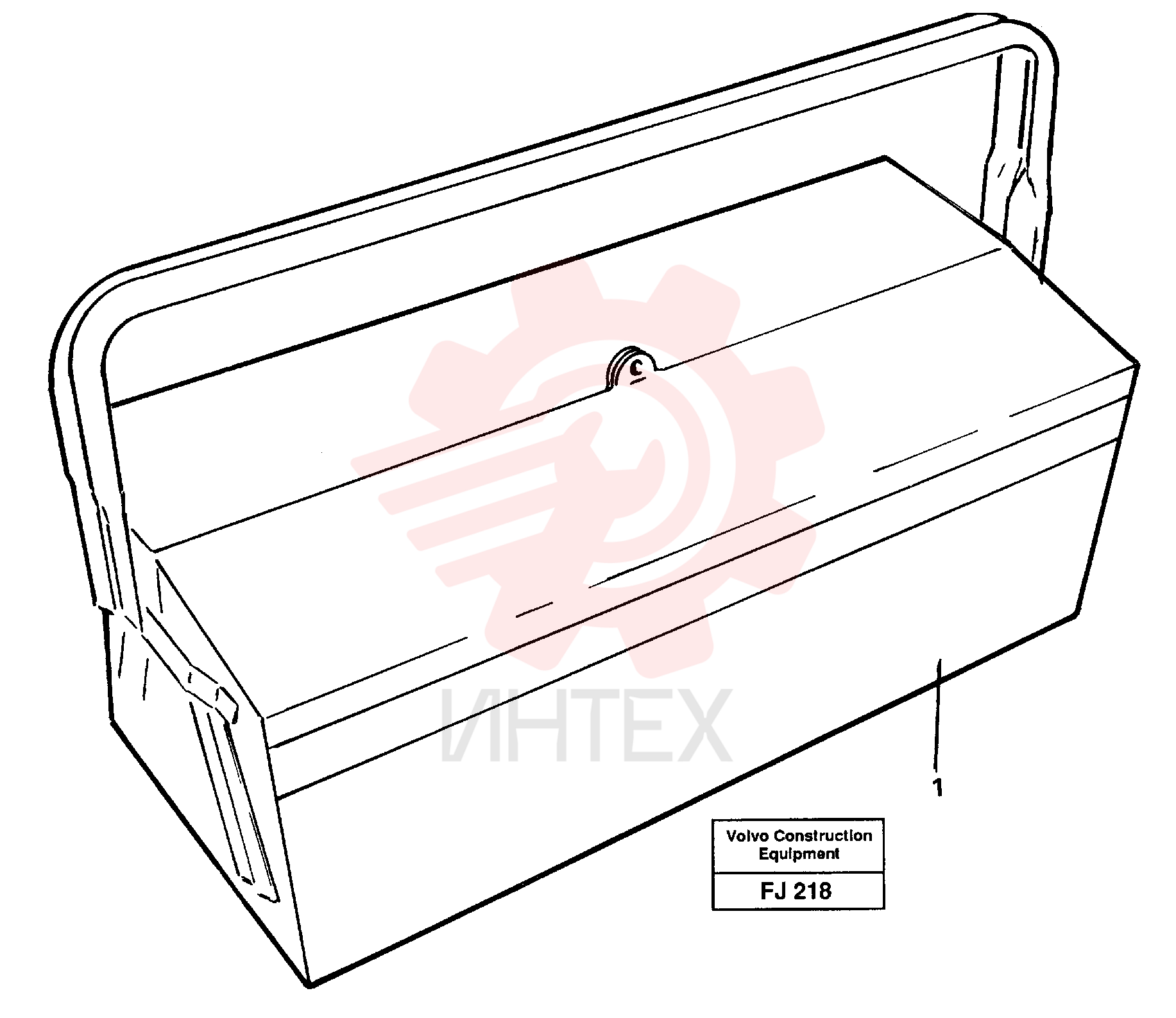 Socket wrench VOE 14023613