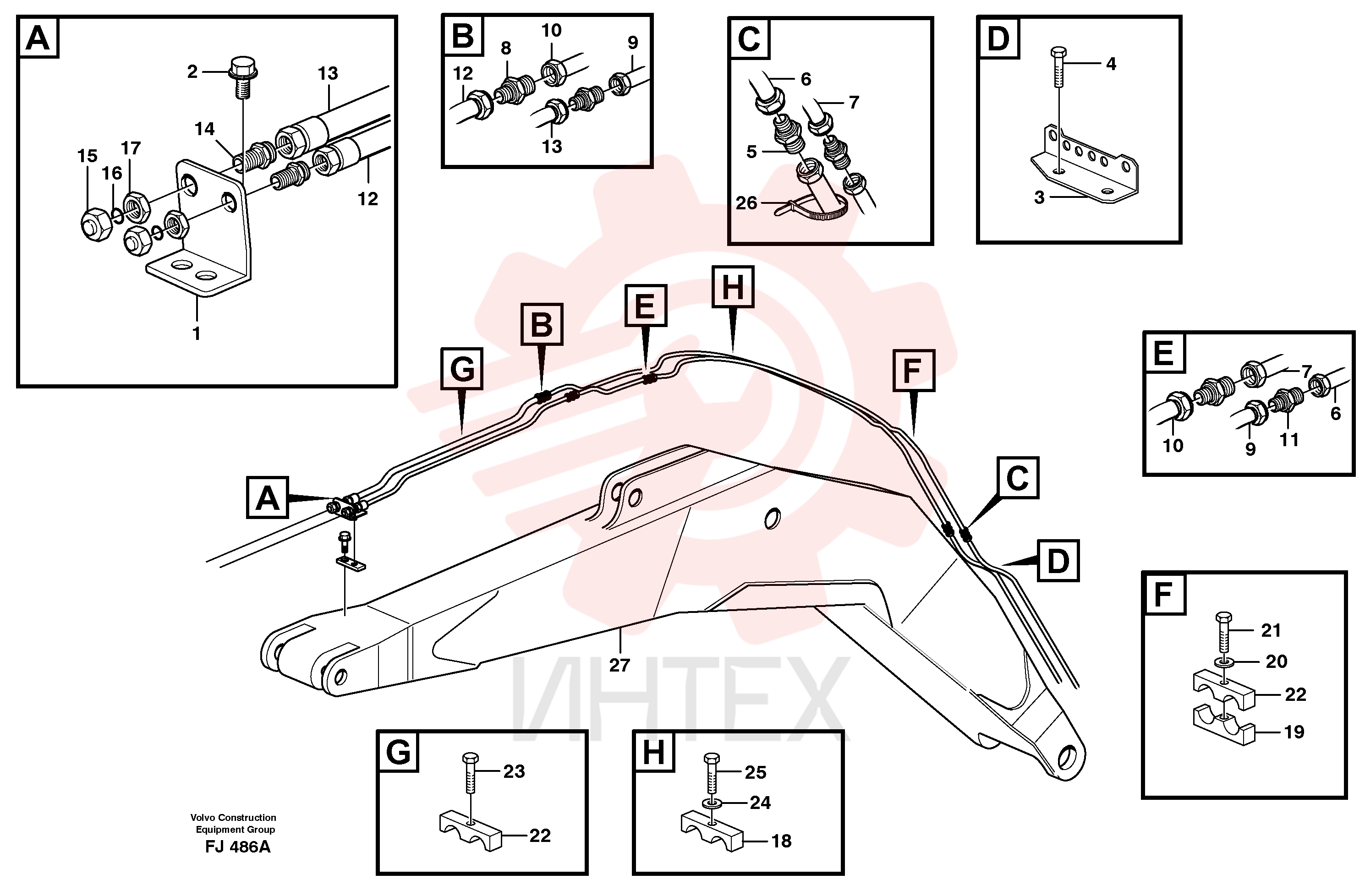 Tube Assembly VOE 14255556