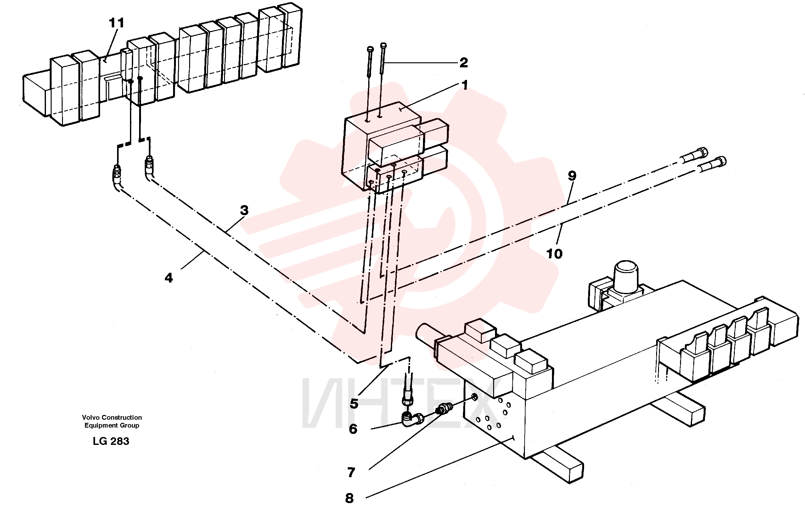 Valve body VOE 14243111 (2)