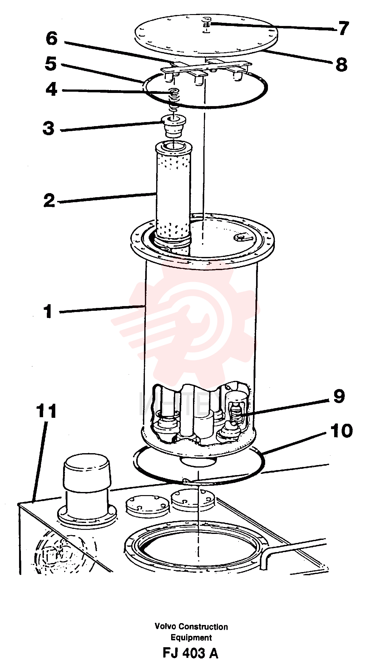Valve Peg VOE 14024901