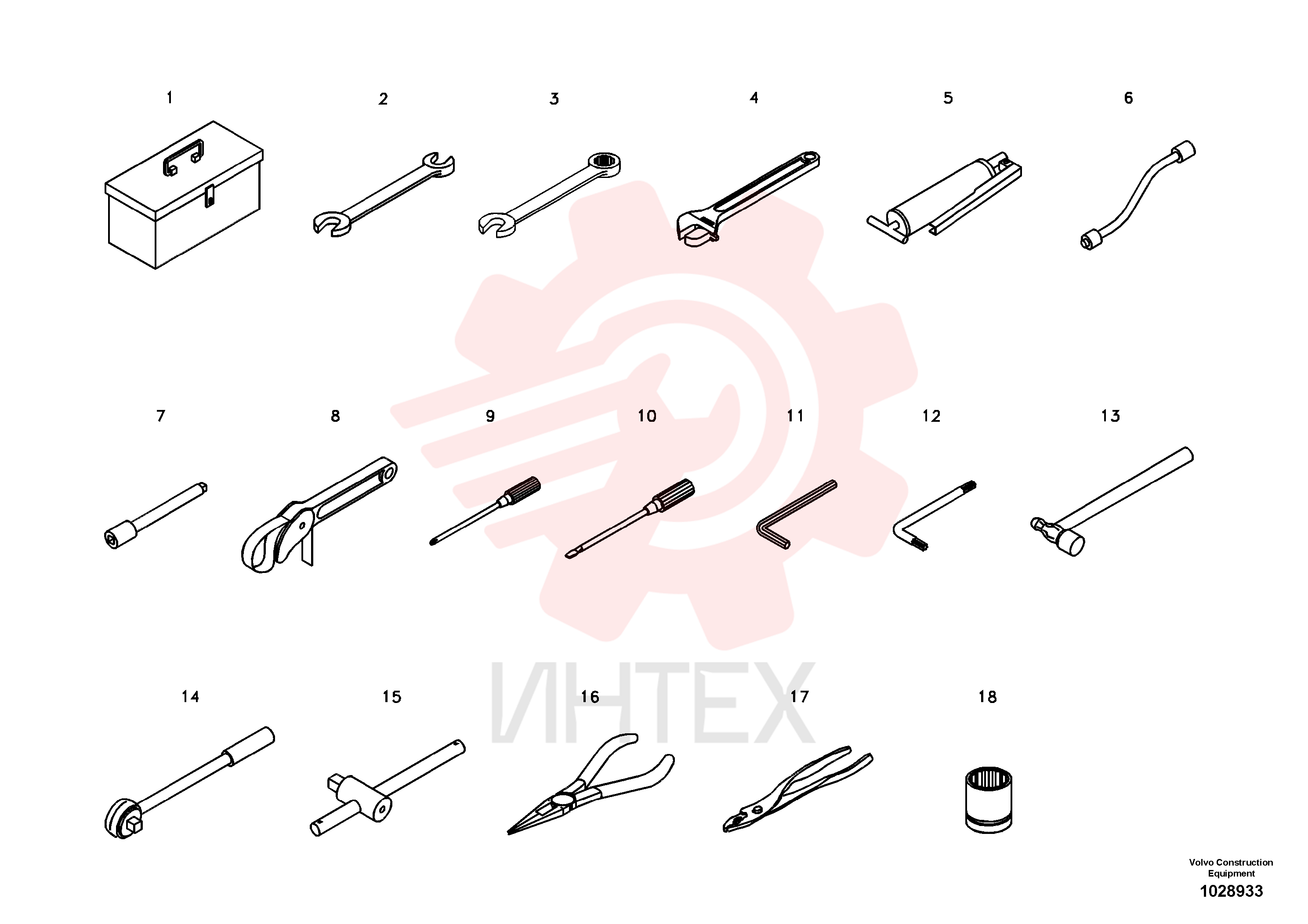 Wrench VOE 14880894