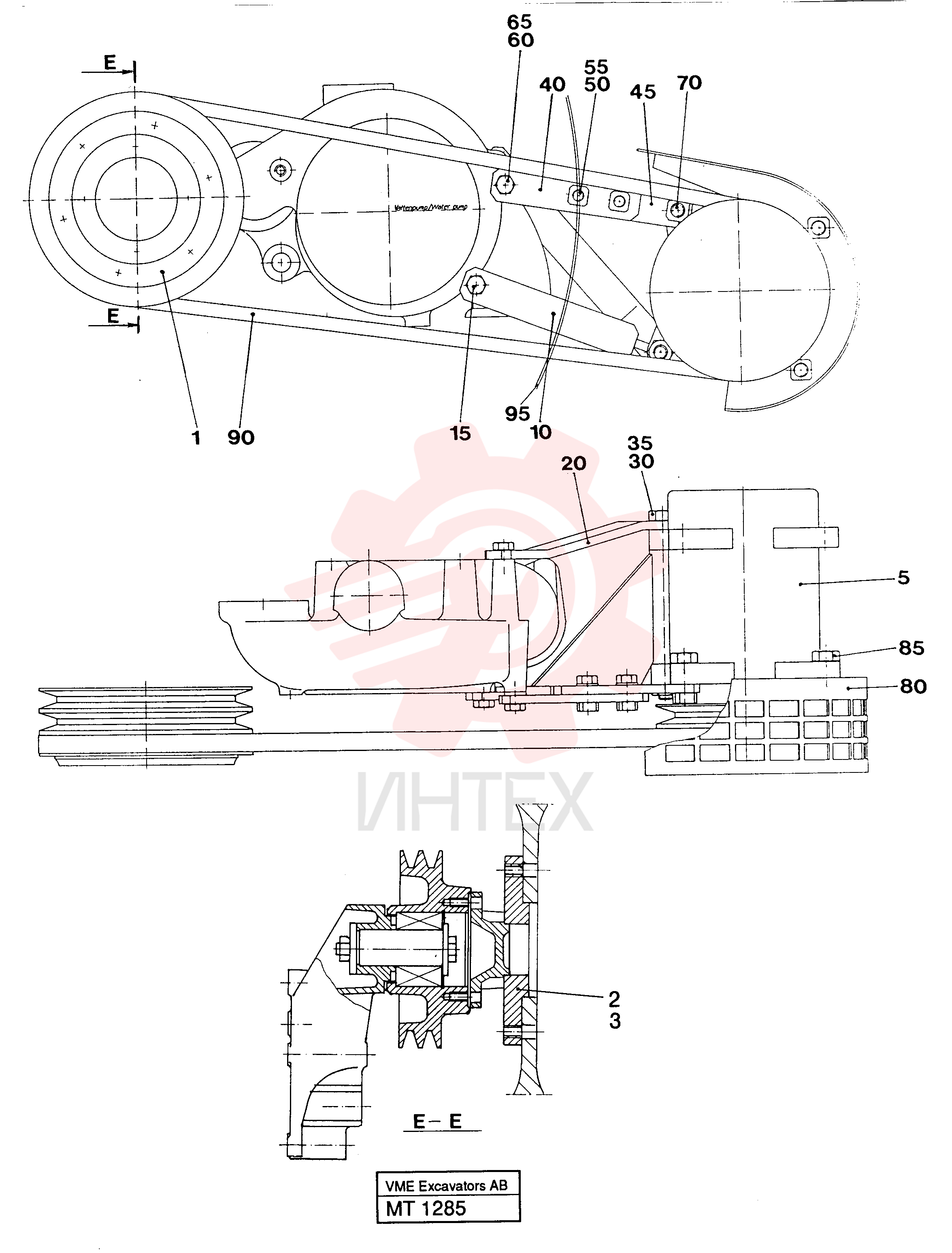 Шкив VOE 849932