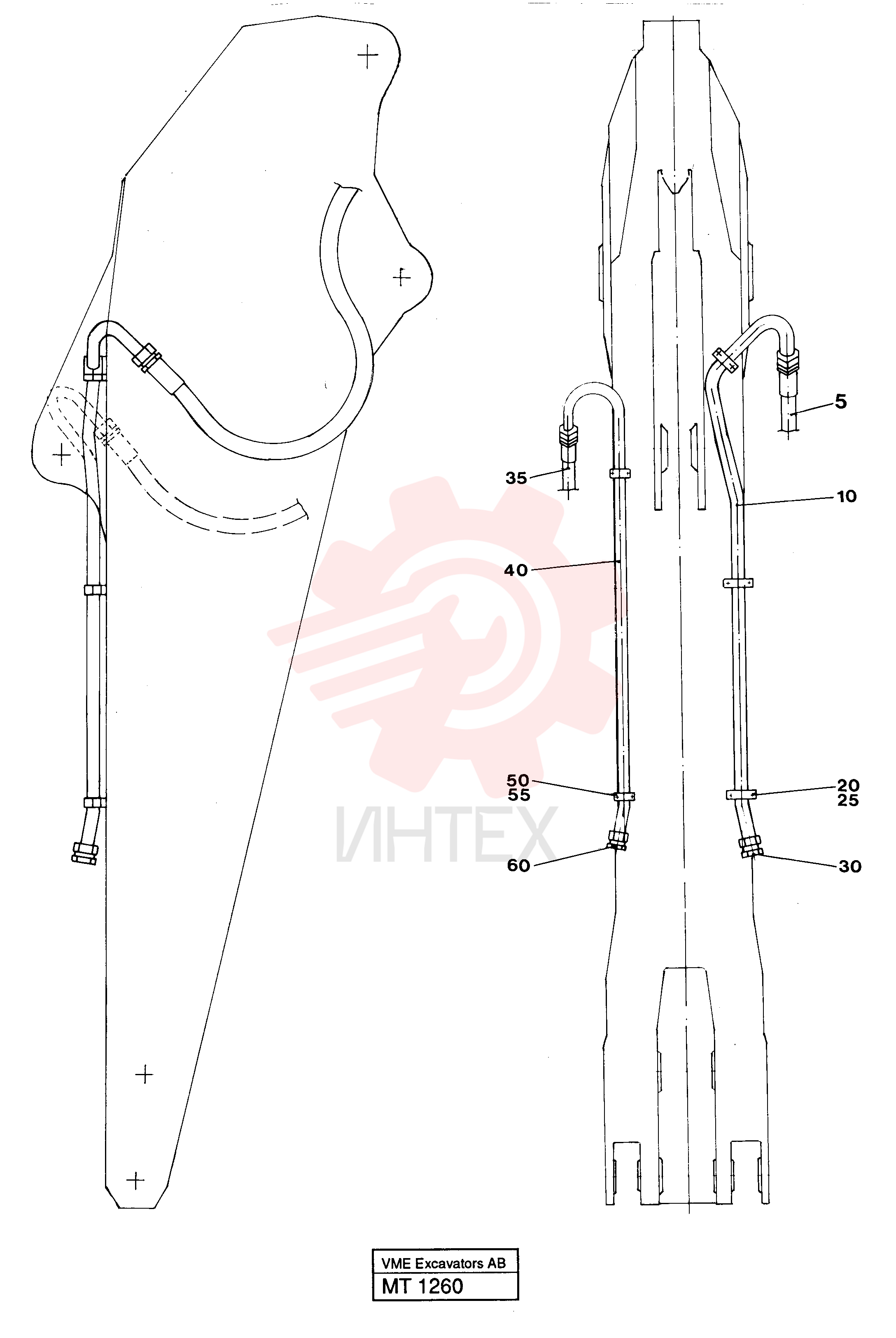 Tube Assembly VOE 14240714