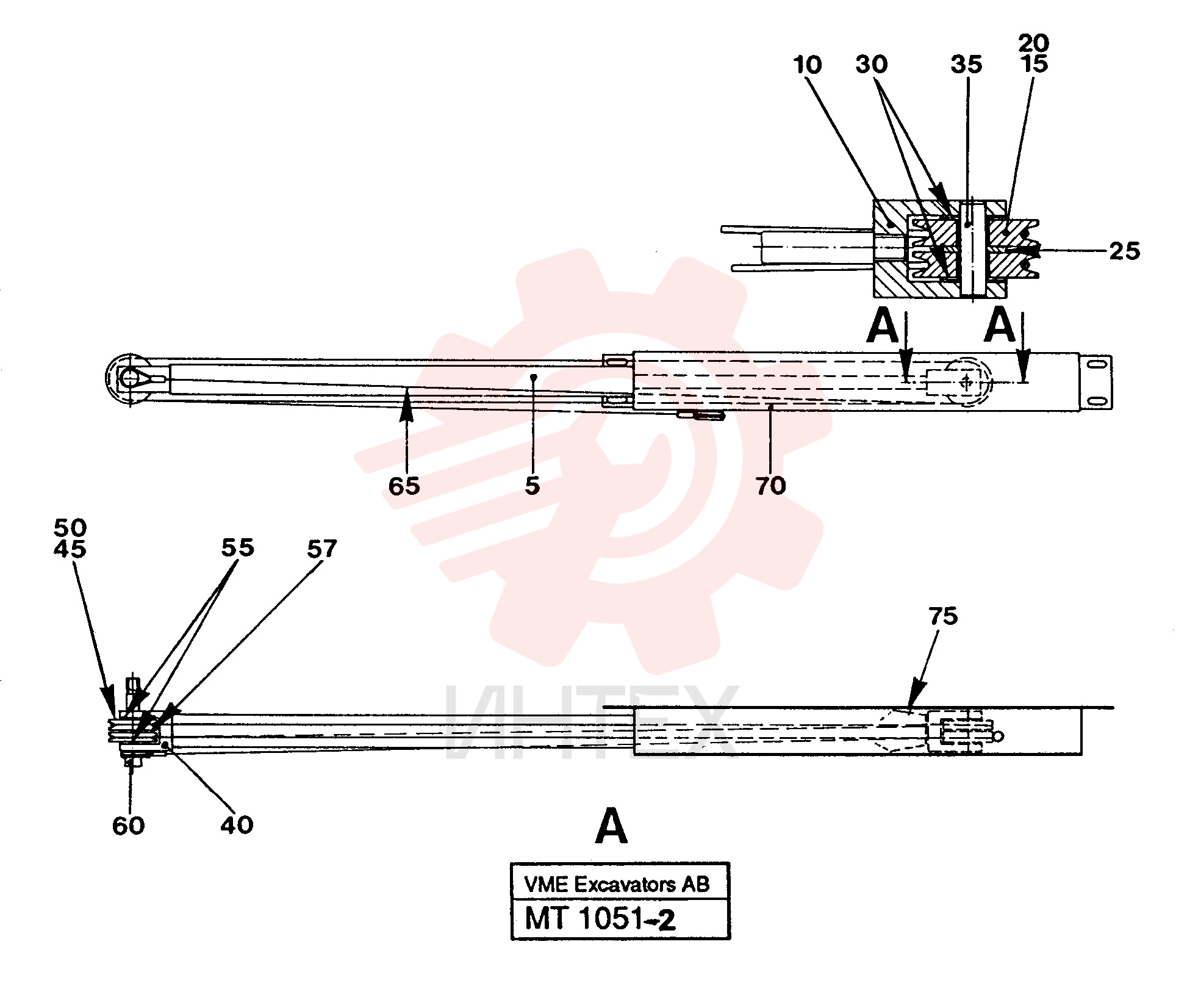 Window lift VOE 14245355