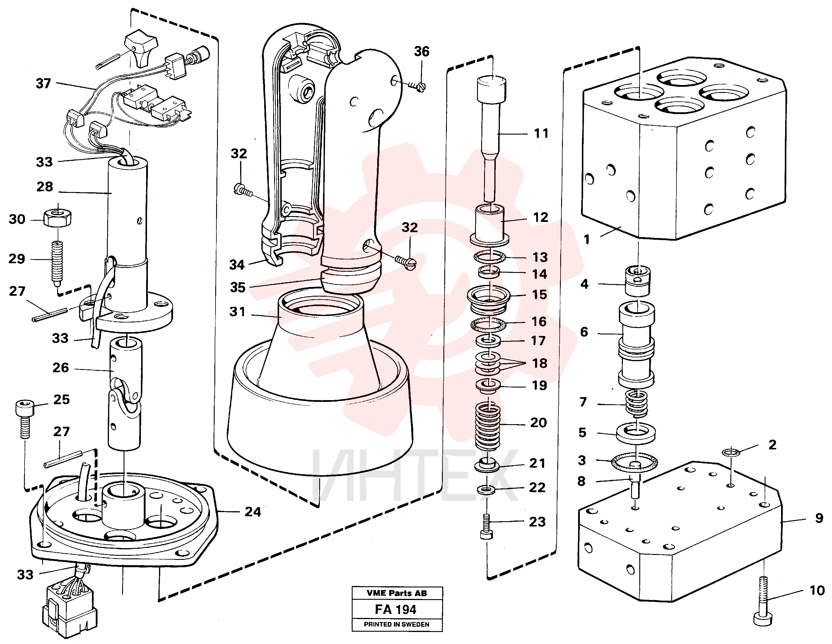 Control pressure valve