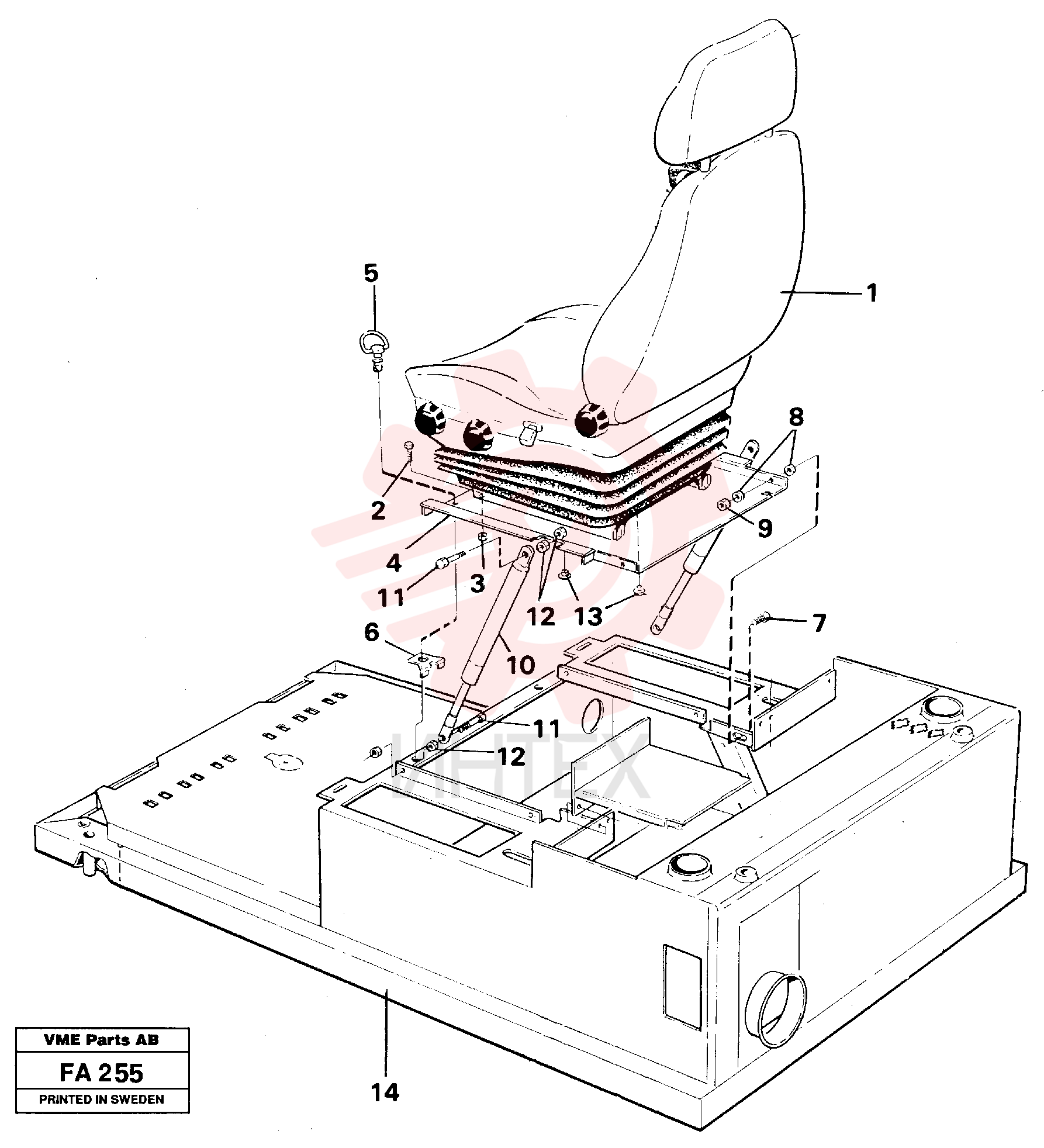 Gas spring