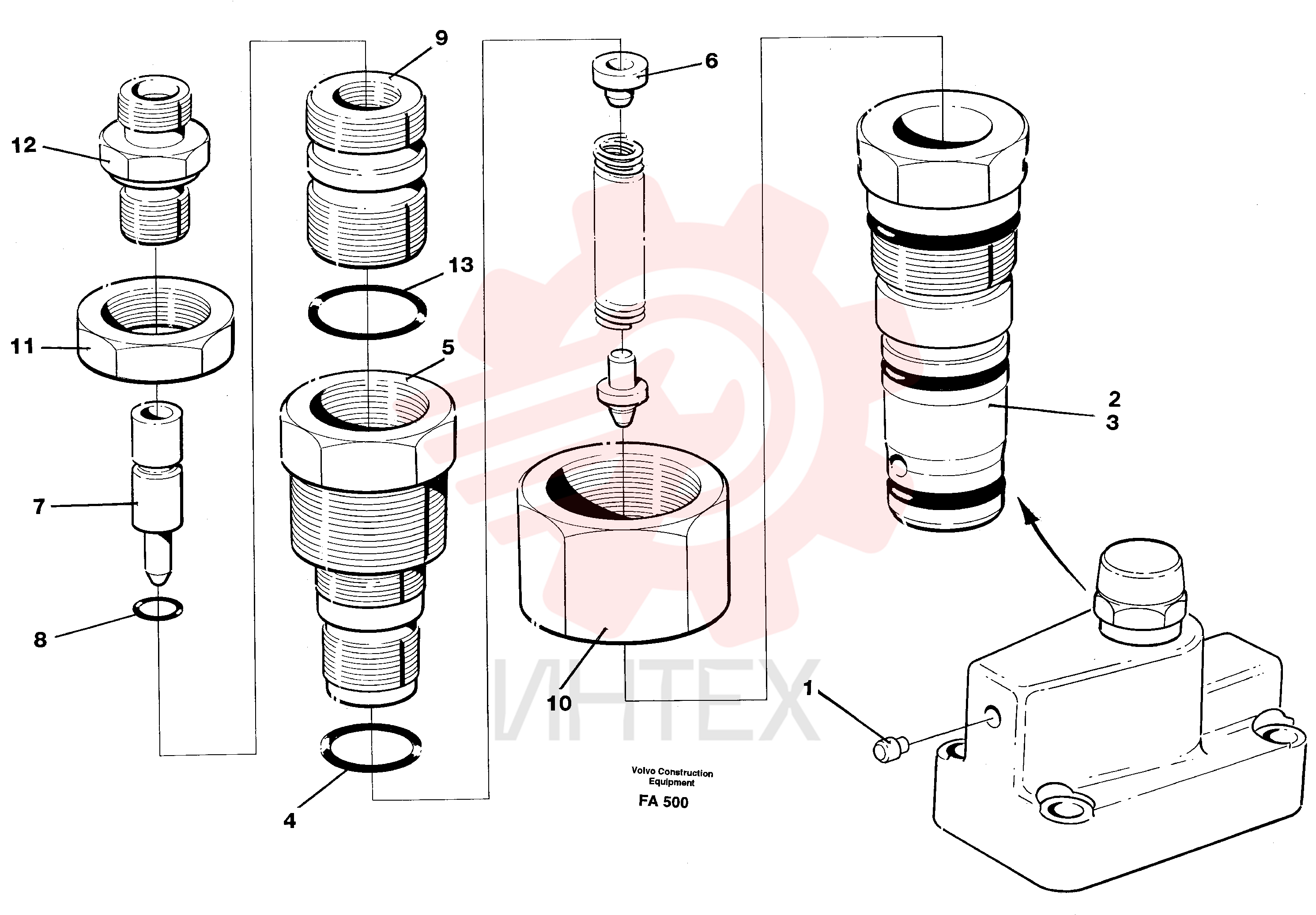 Pressure limiting valve
