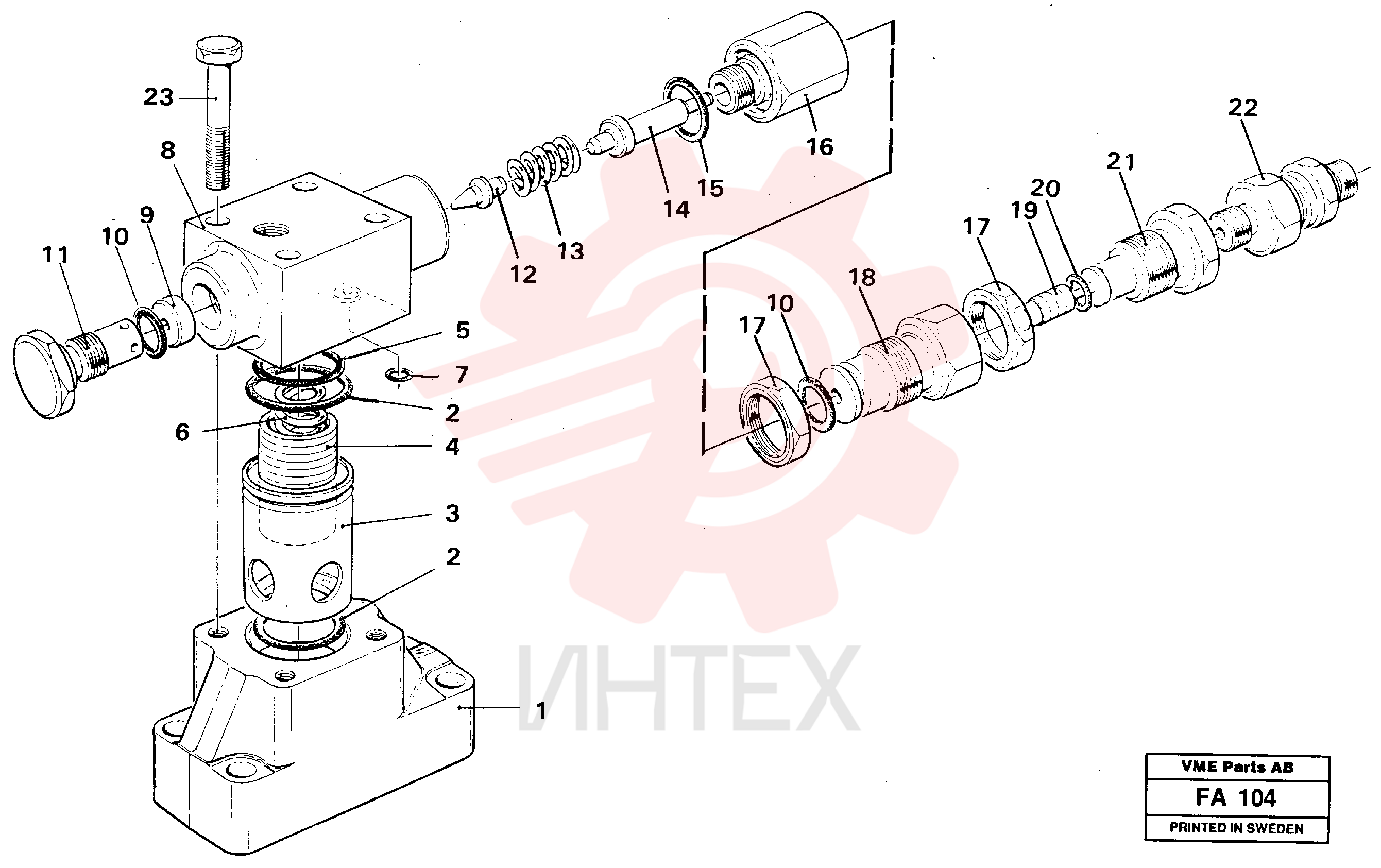 Pressure limiting valve