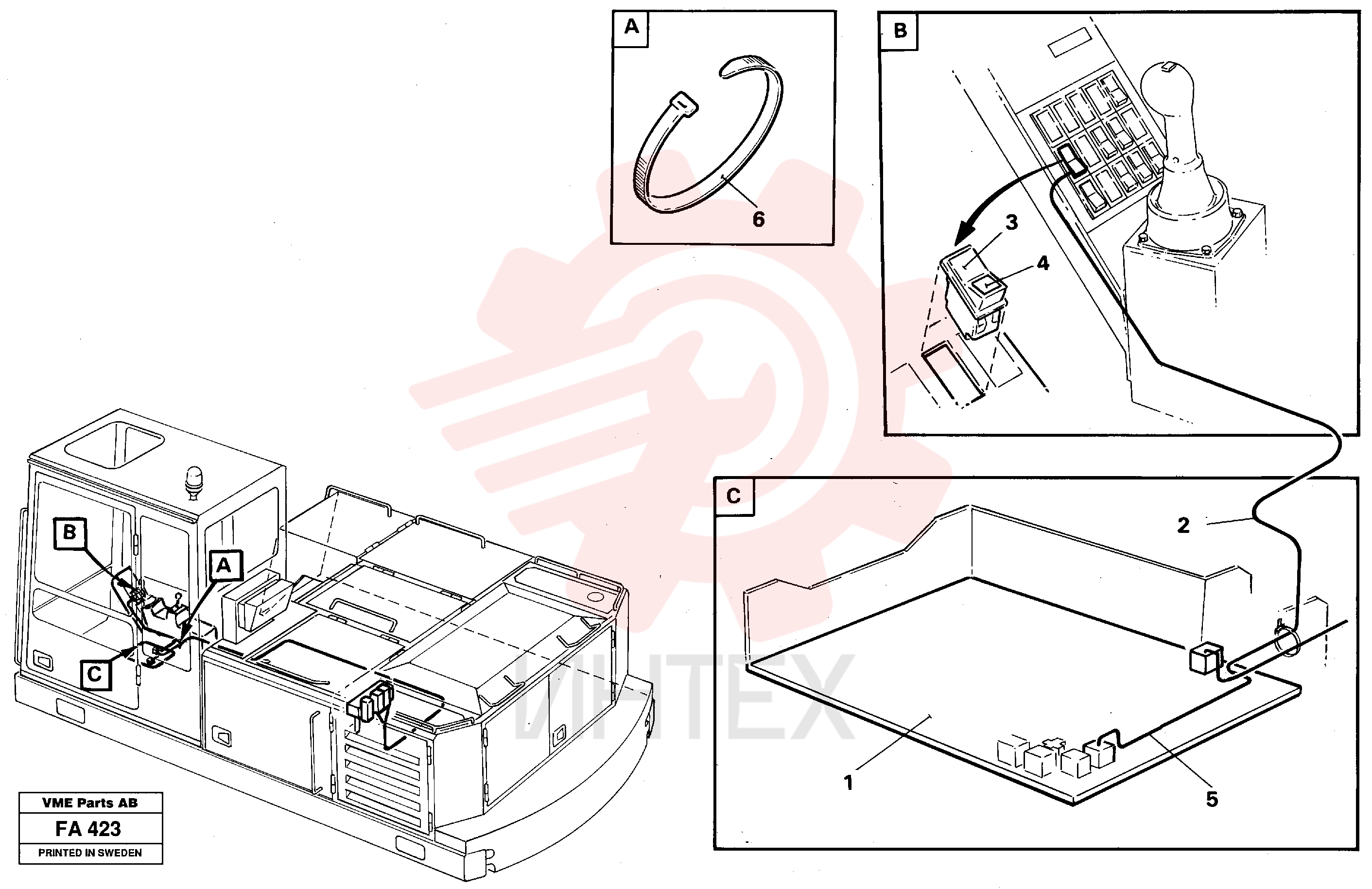 Receptacle housing VOE 4803454 (2)