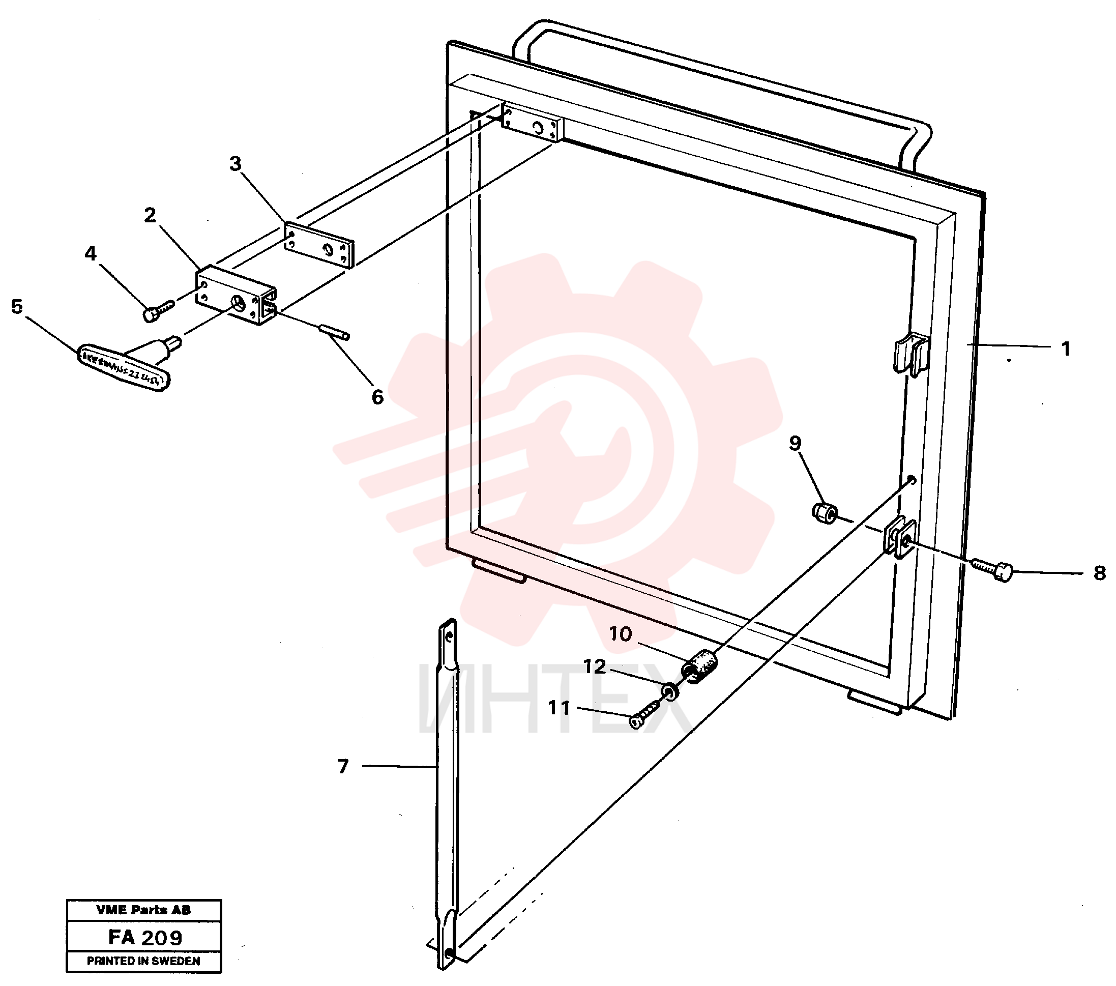 Roof hatch VOE 14255370 (2)