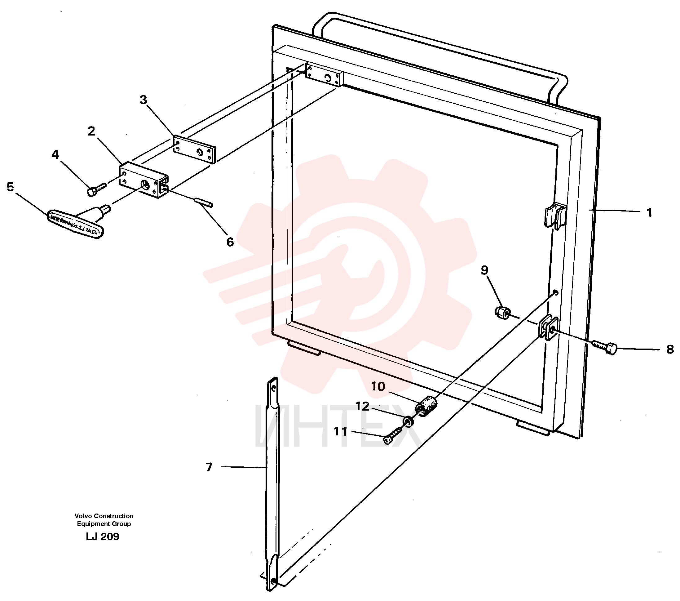 Roof hatch VOE 14255370 (1)