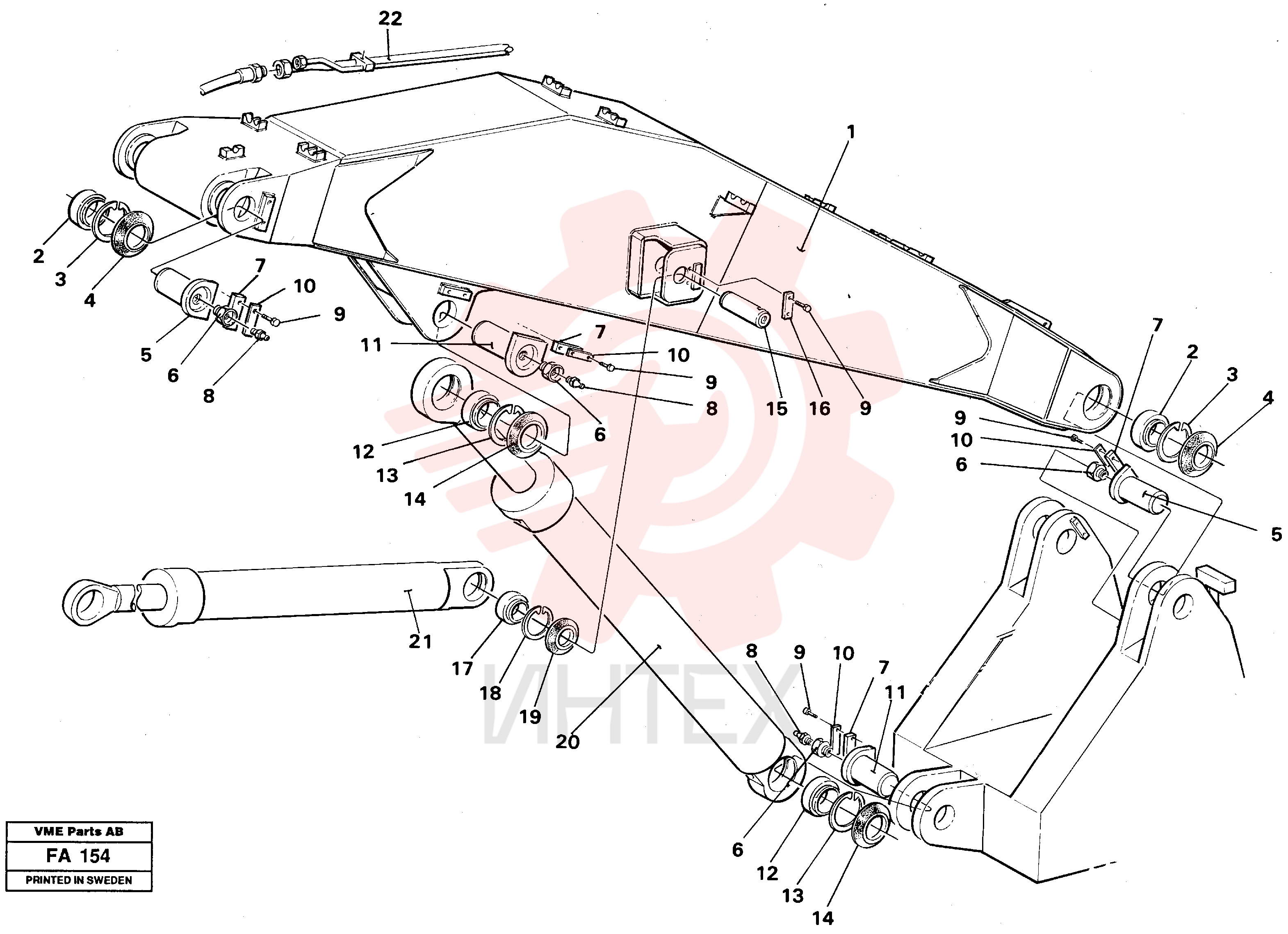 Shovel boom VOE 14238157 (2)