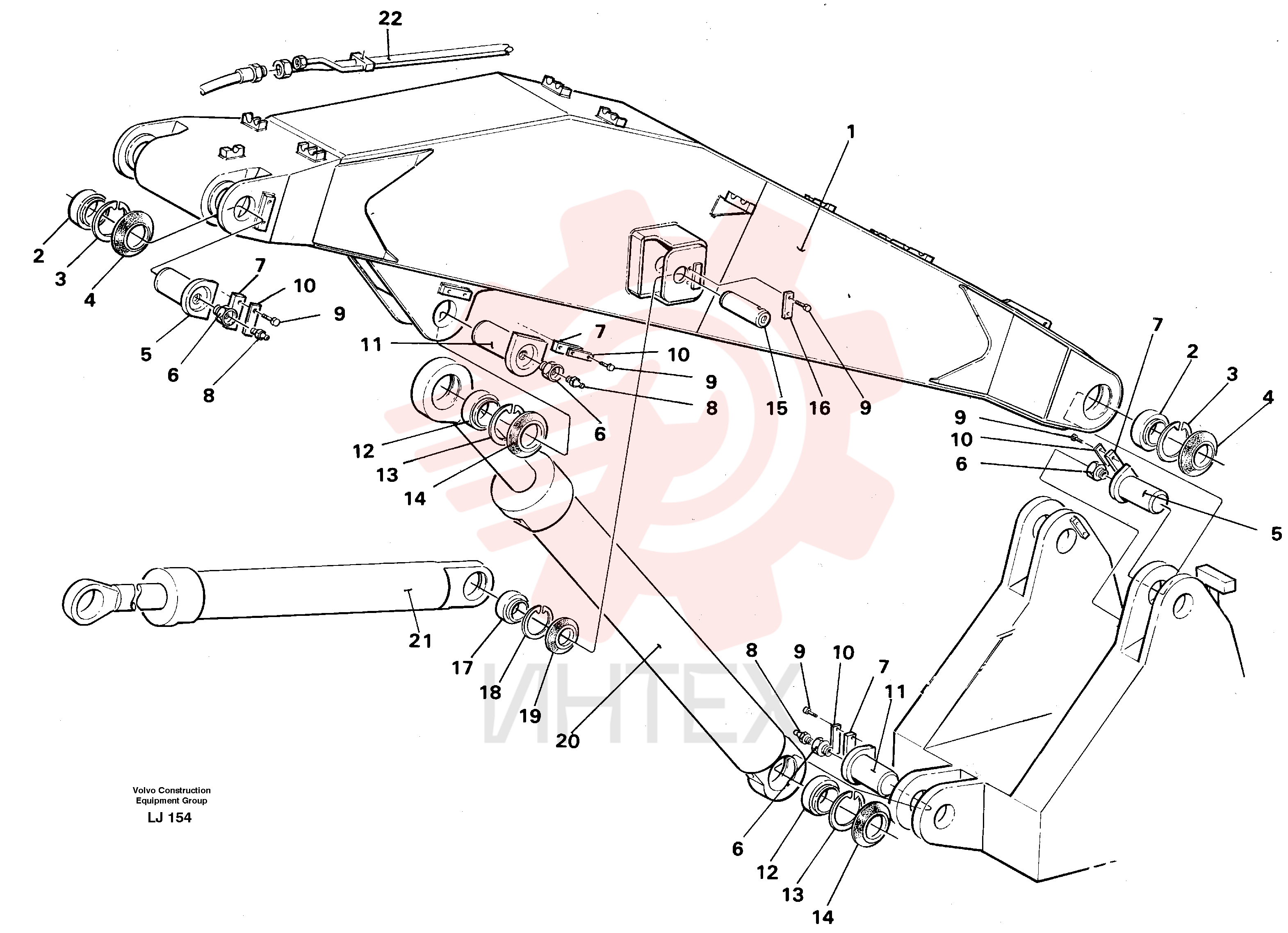 Shovel boom VOE 14238157 (1)