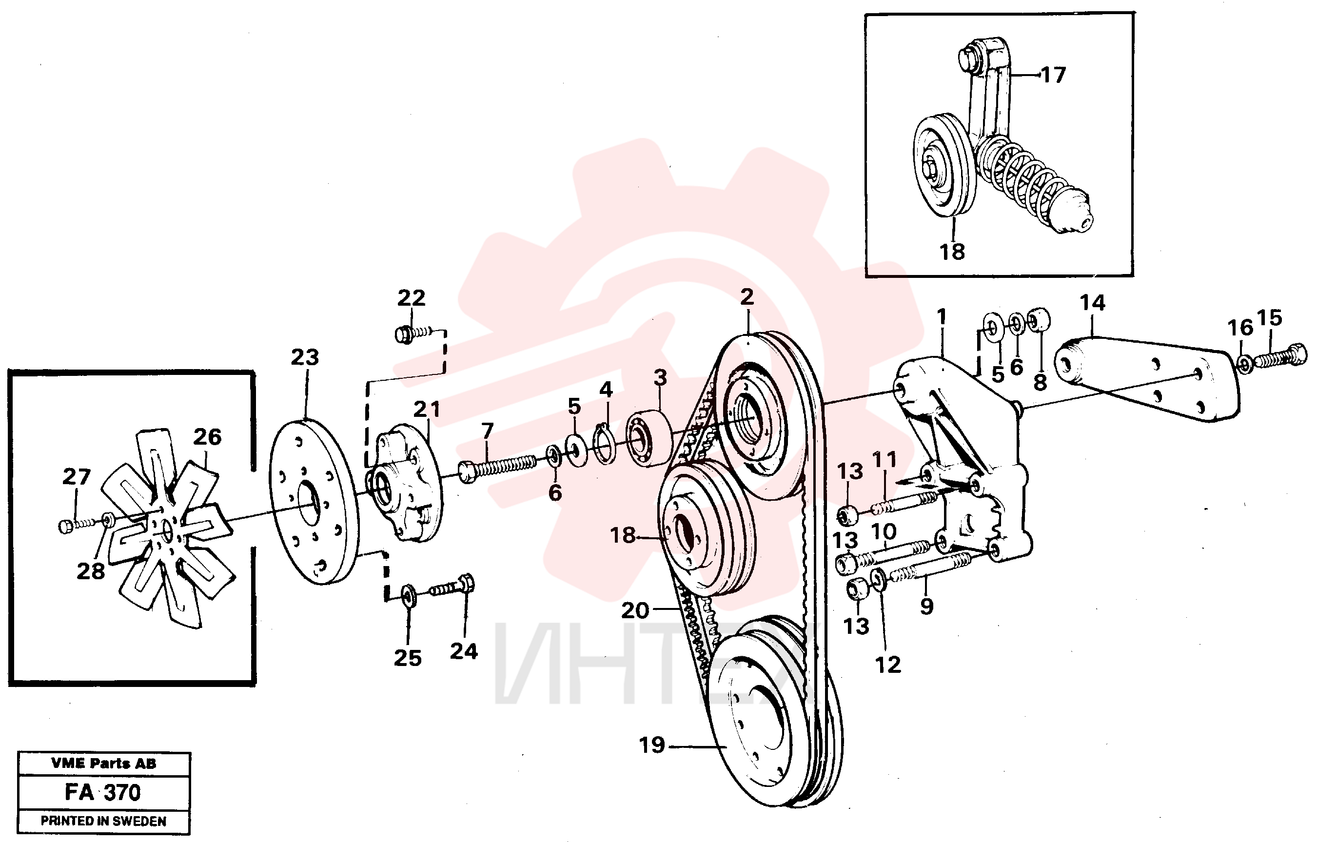 Spacer ring VOE 14247416