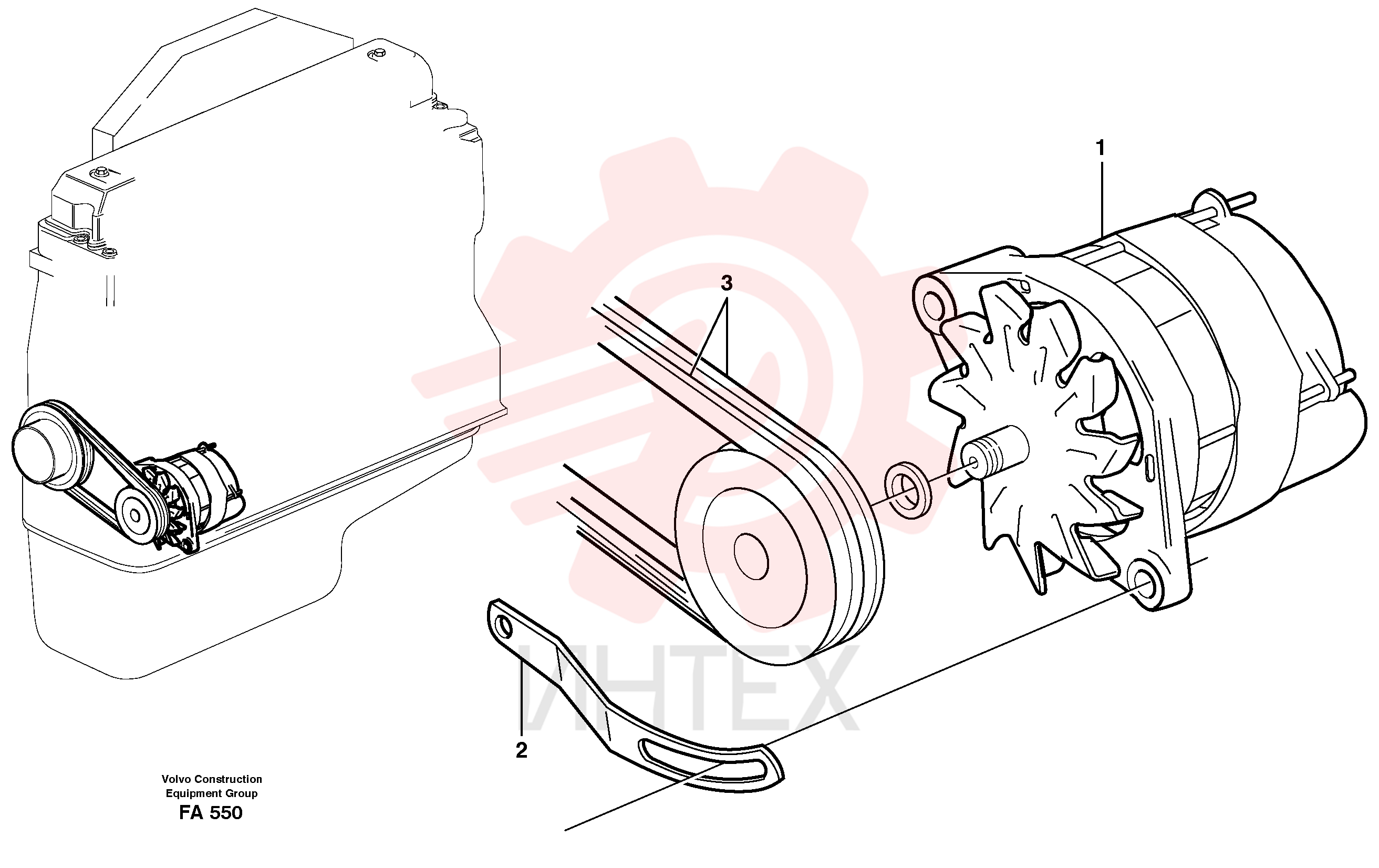 Tensioner VOE 14261763 (2)