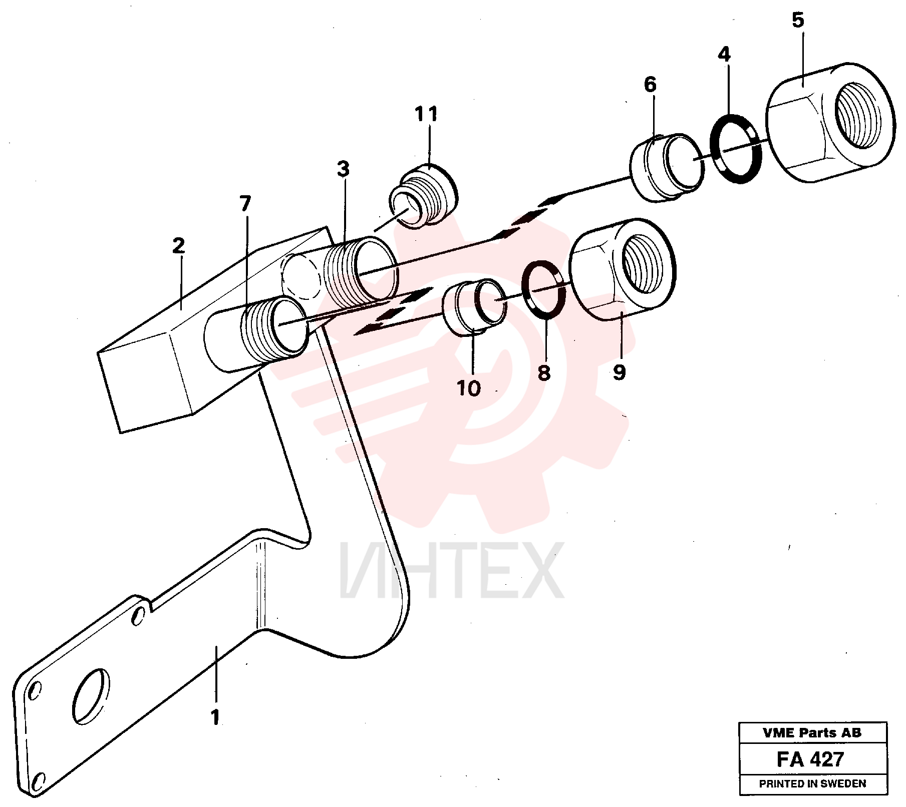 Tube Assembly VOE 14261987 (2)