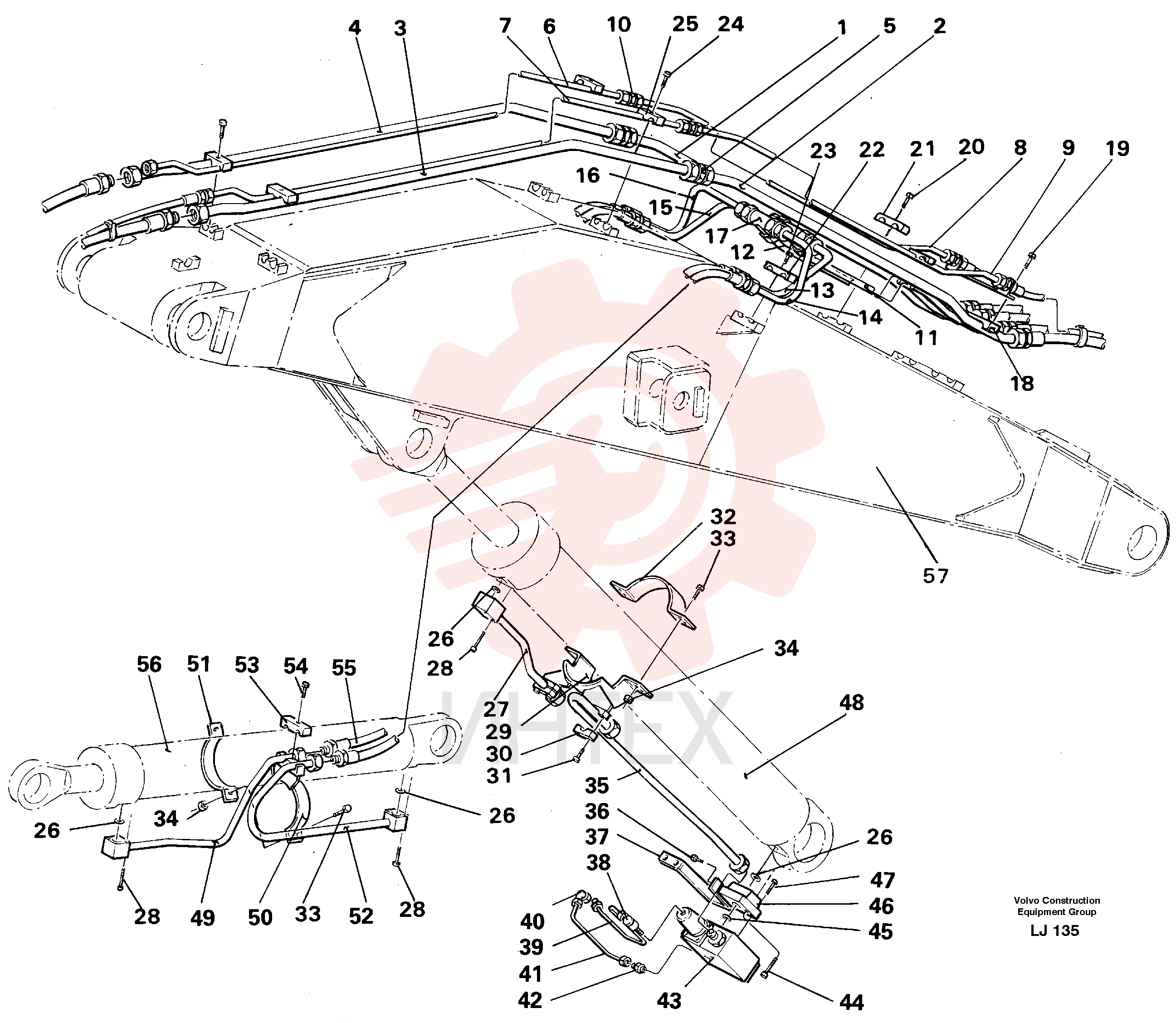 Tube Assembly VOE 14238175 (1)