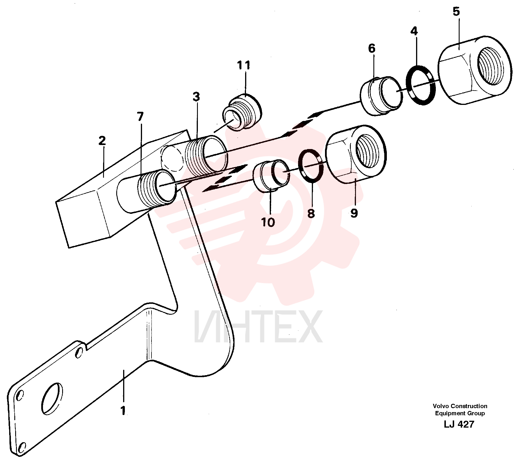Tube Assembly VOE 14261987 (1)